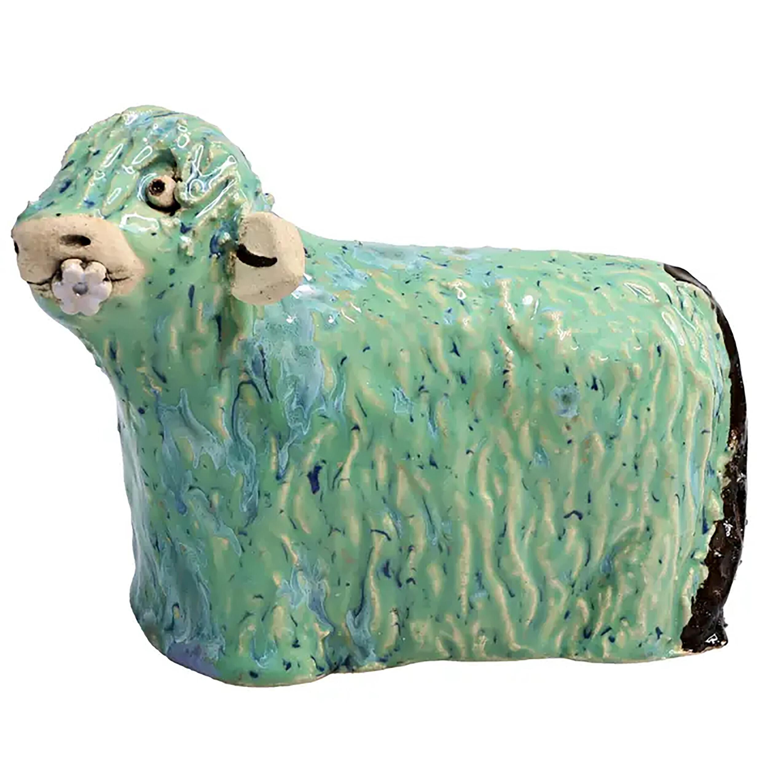 Dairy Cow with Daisy Figurine | Various Colours