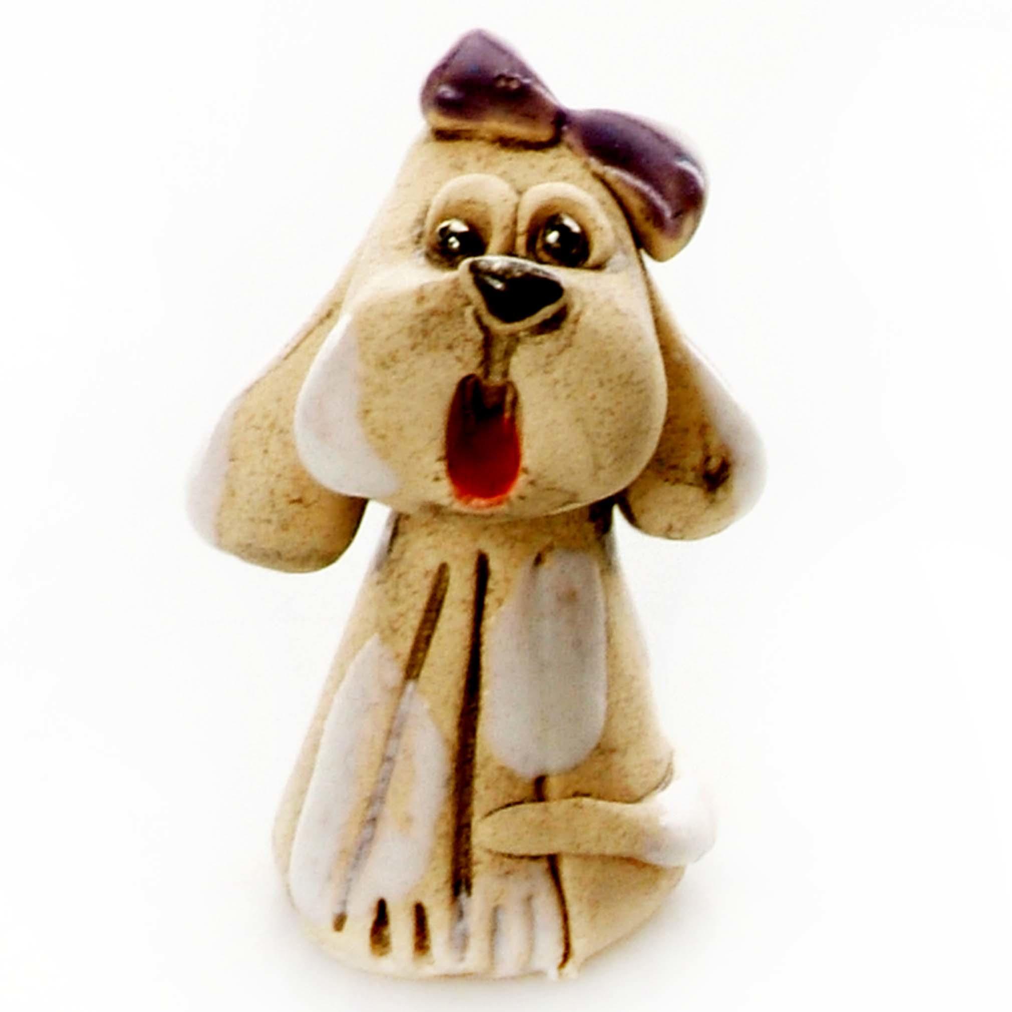 Ceramic Mini Cute Dog 1 Randomly Selected  Gift Boxed