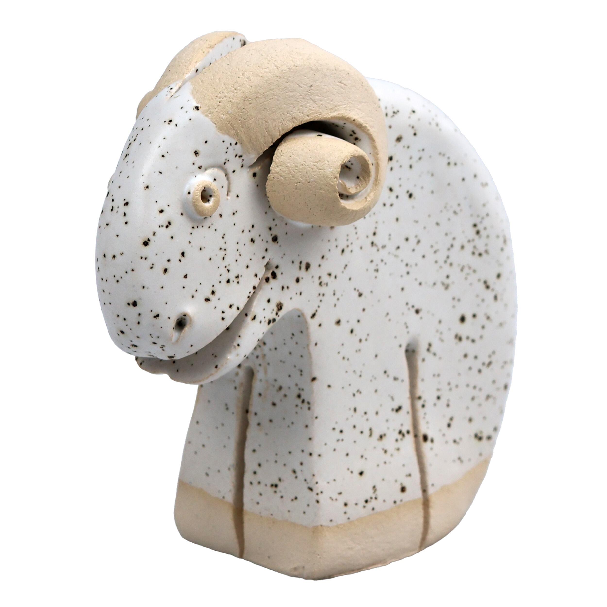Smart Ram Hand Crafted Ceramic Figurine