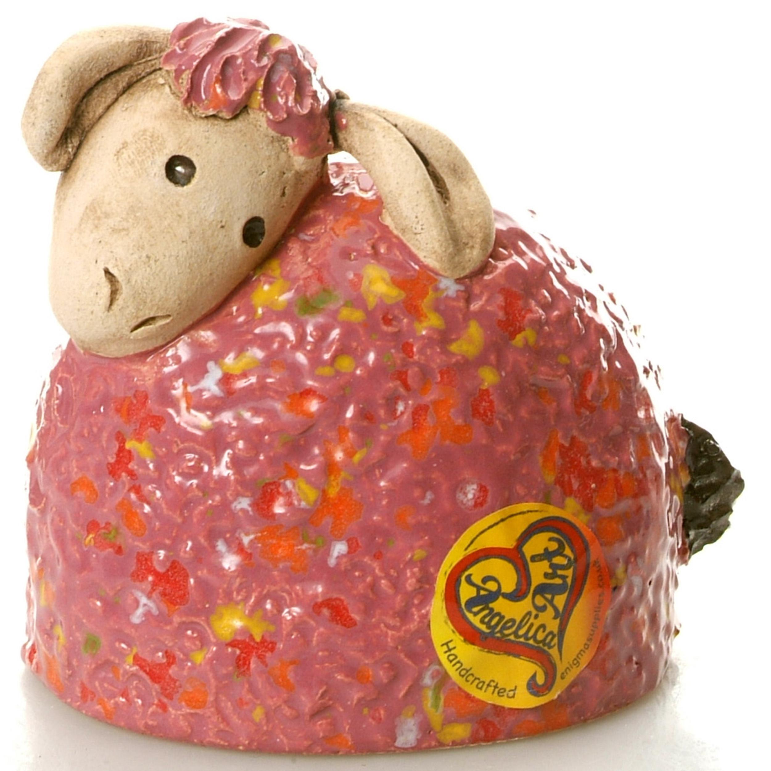 Cute Sheep with Flower available in 6 Colours