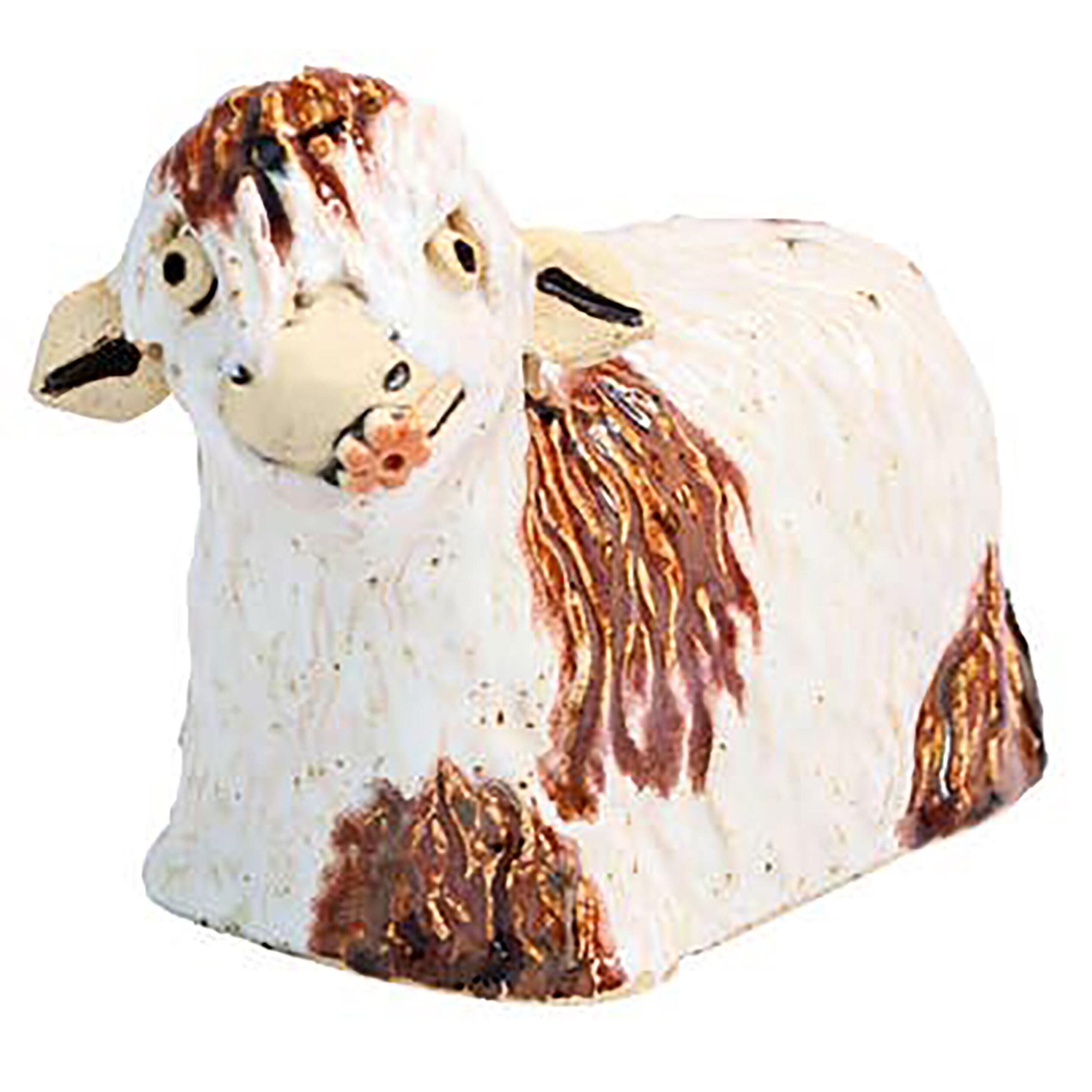 Dairy Cow with Daisy Figurine | Various Colours