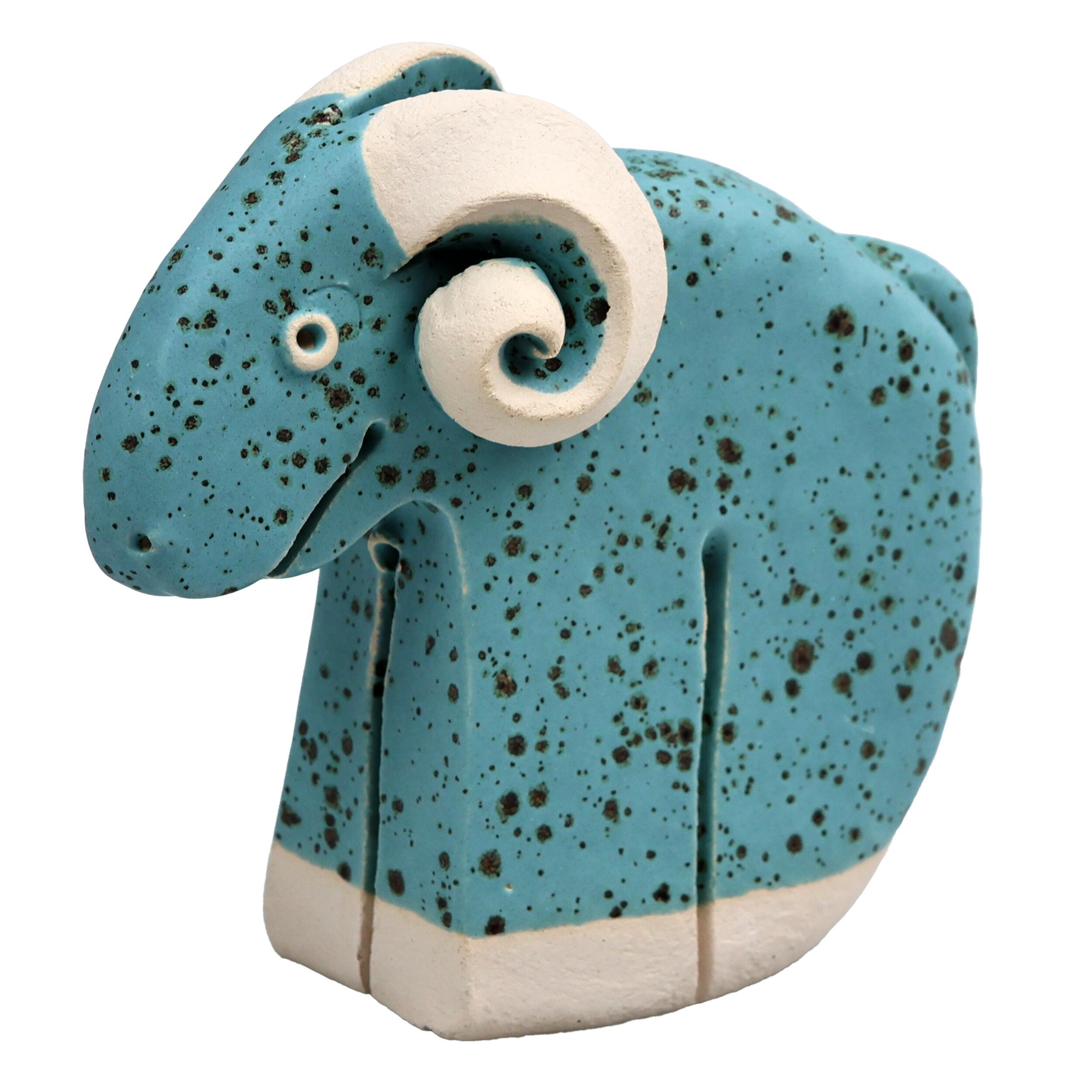 Smart Ram Hand Crafted Ceramic Figurine