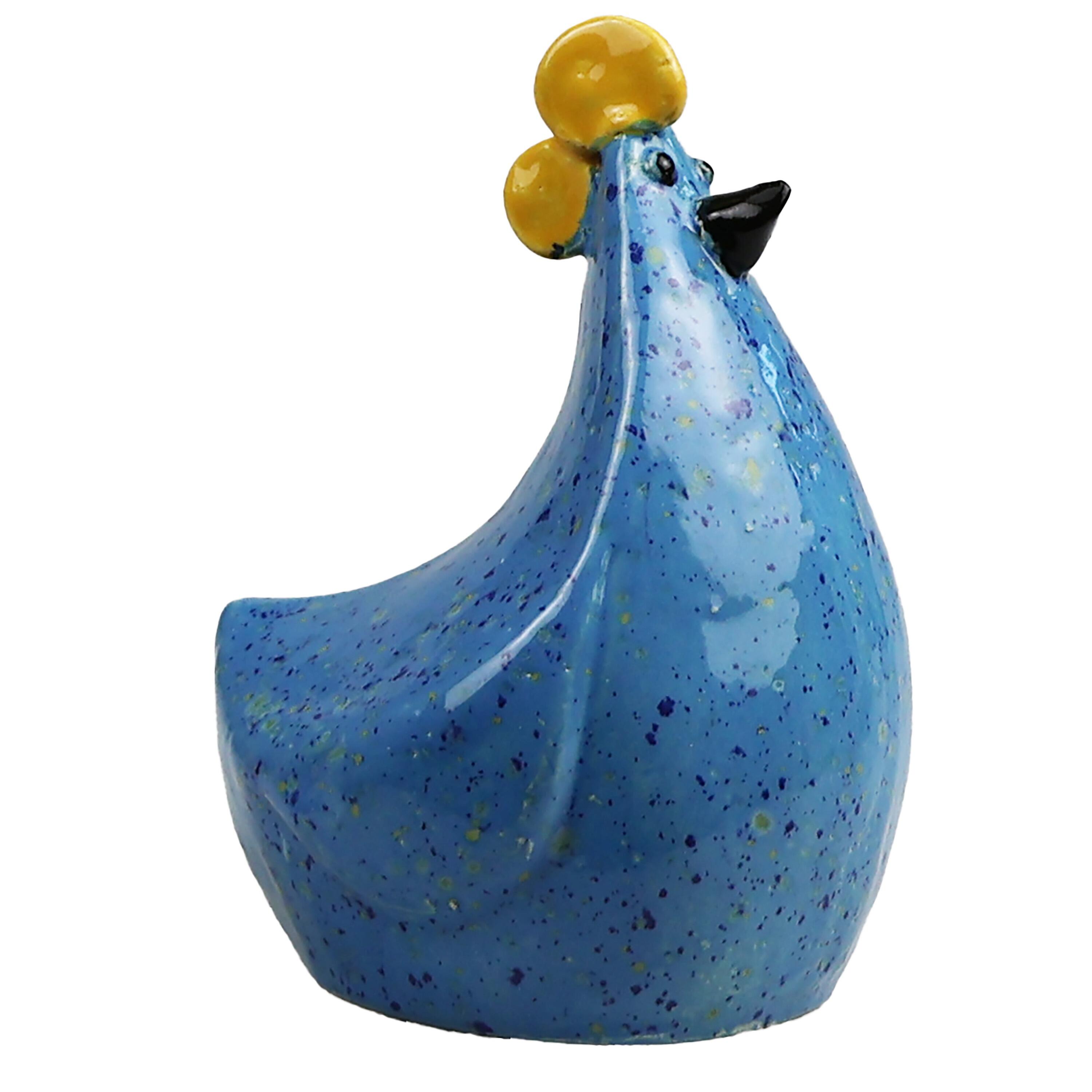 The Hen Proudly Standing Charming Figurine