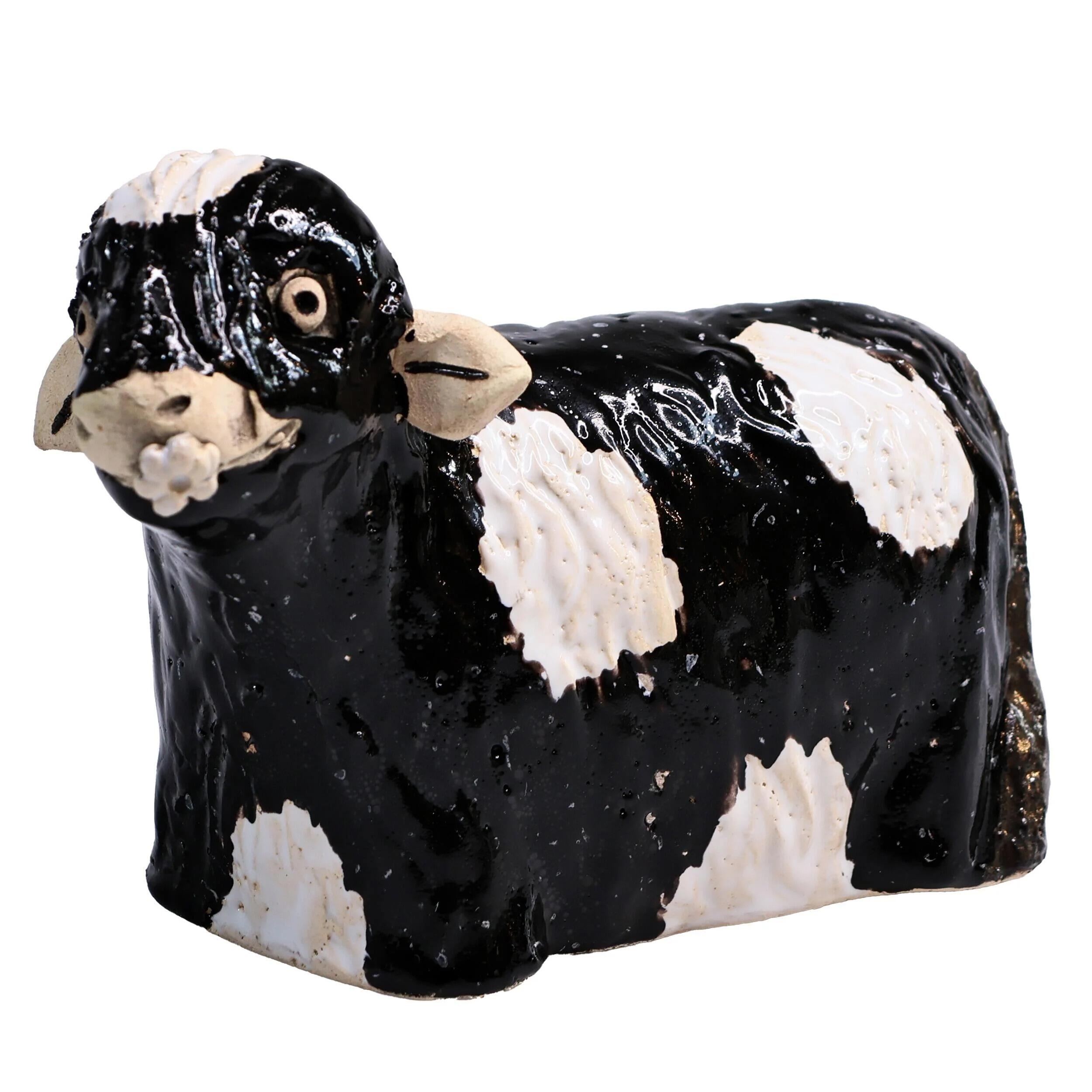Dairy Cow with Daisy Figurine | Various Colours