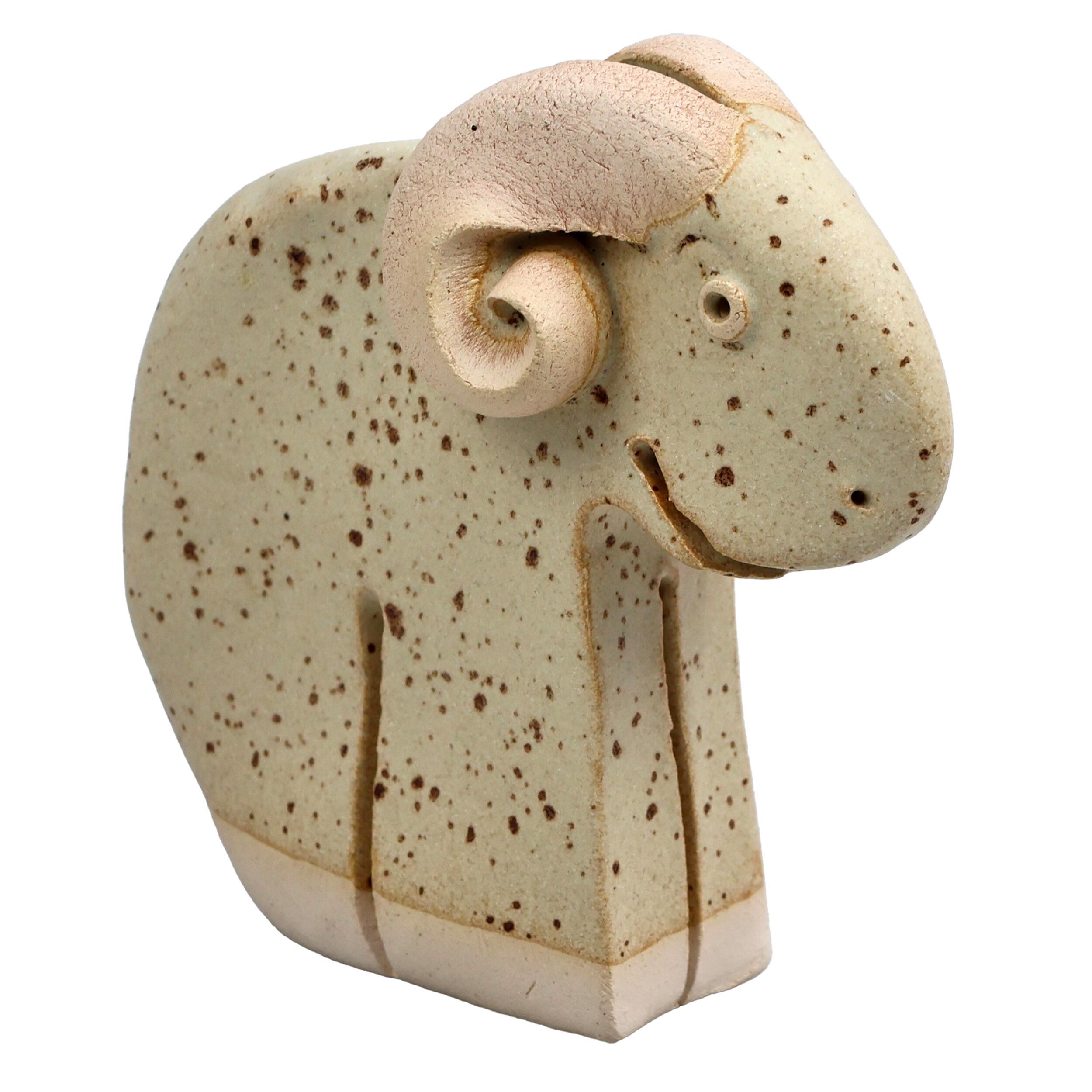 Smart Ram Hand Crafted Ceramic Figurine