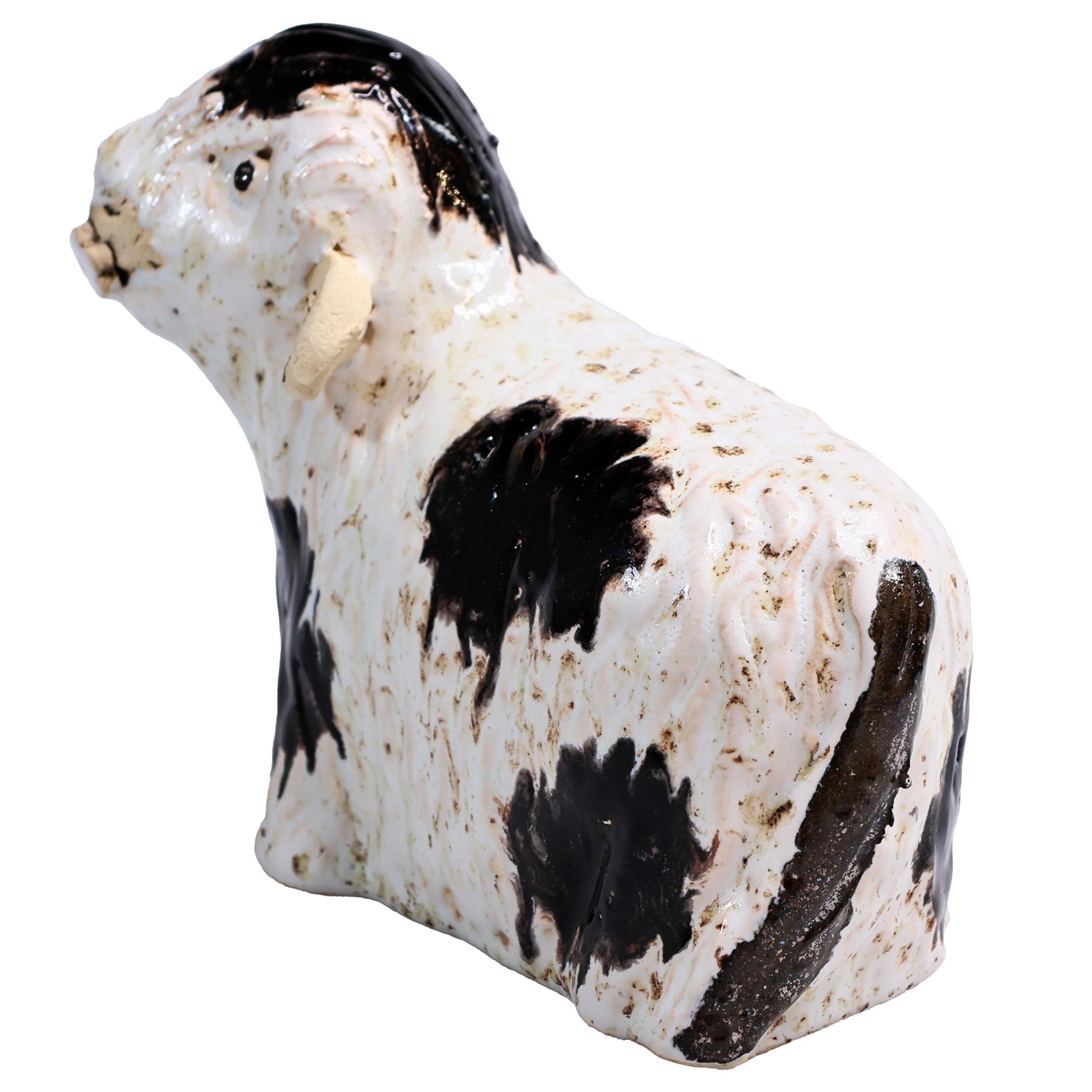 Dairy Cow with Daisy Figurine | Various Colours
