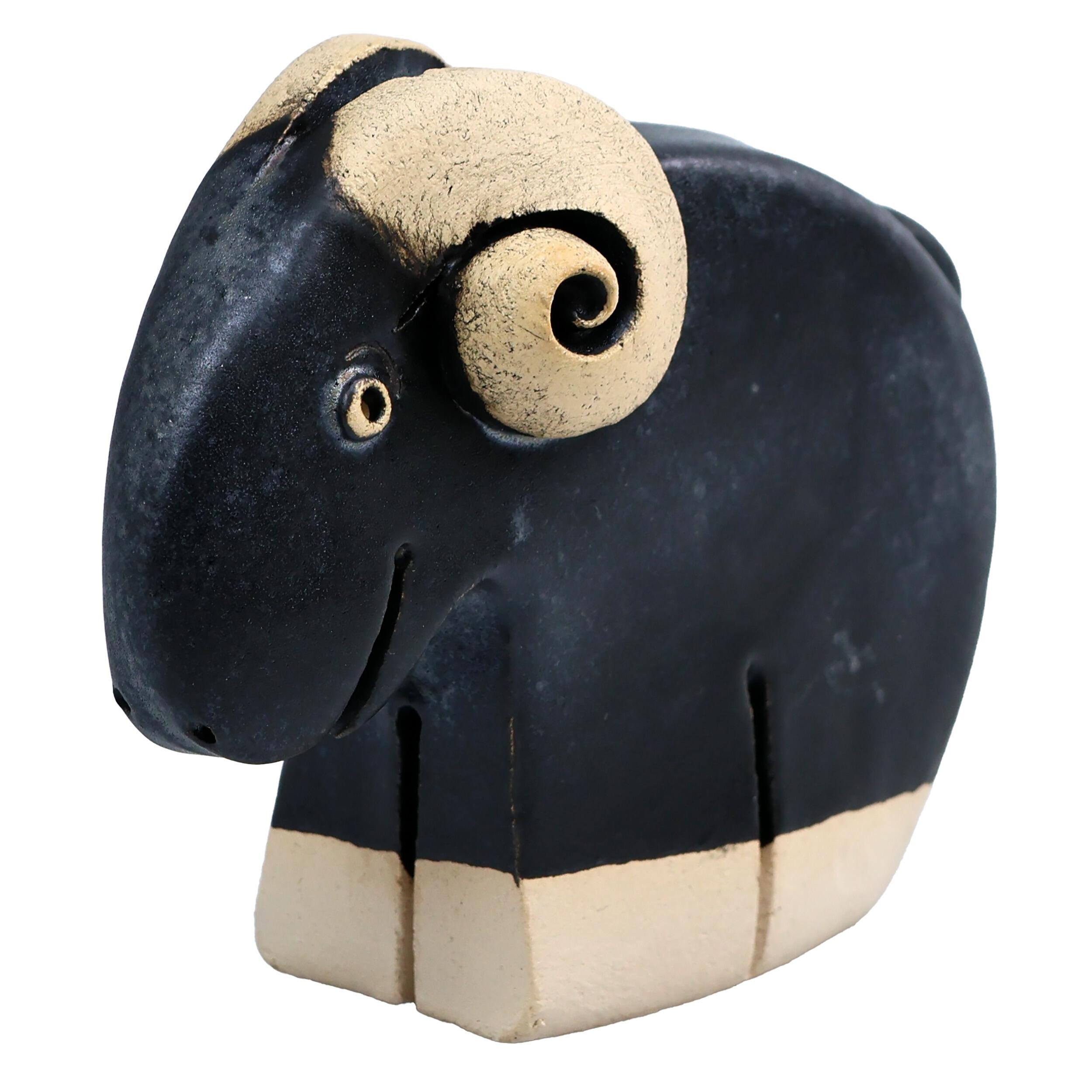 Smart Ram Hand Crafted Ceramic Figurine