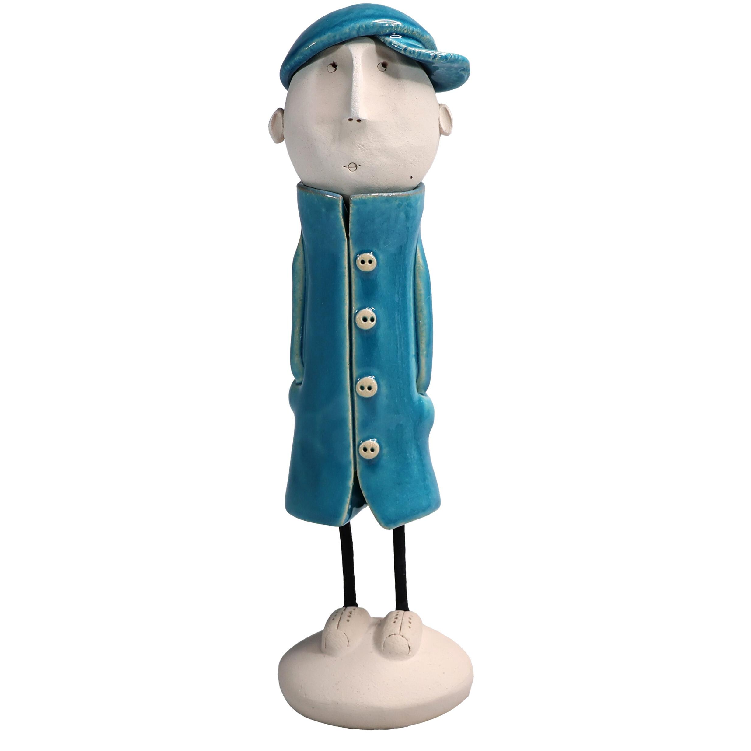 Handmade Ceramic Quirky Couple | Male & Female Figurines Gift