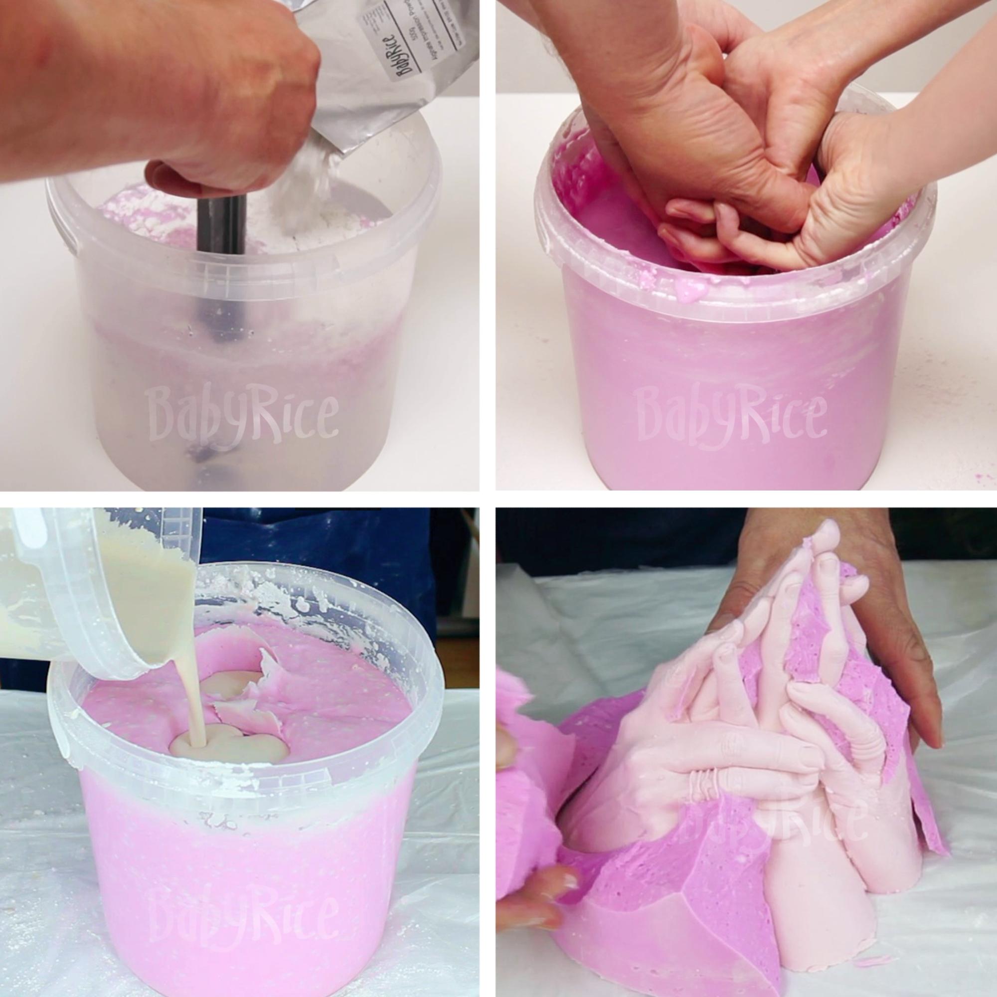 How to make a family hand cast