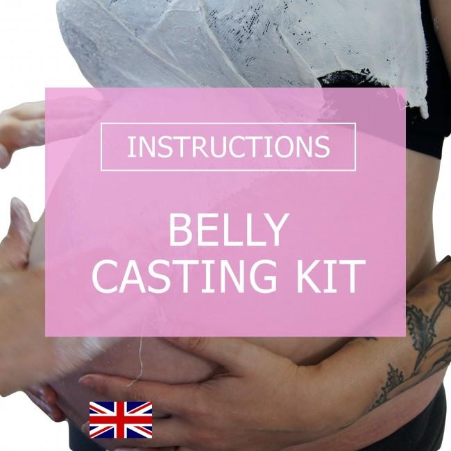 Downloadable instructions for BabyRice Belly Casting Kits