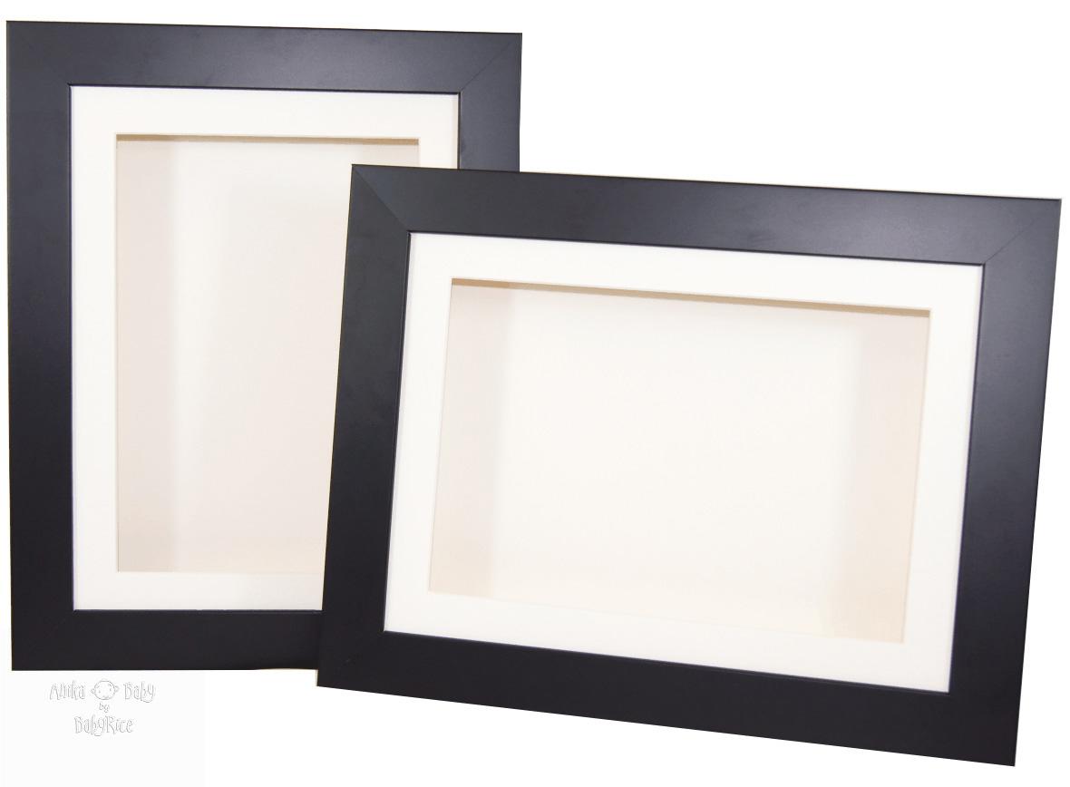 Black Box Display Frame White Inserts