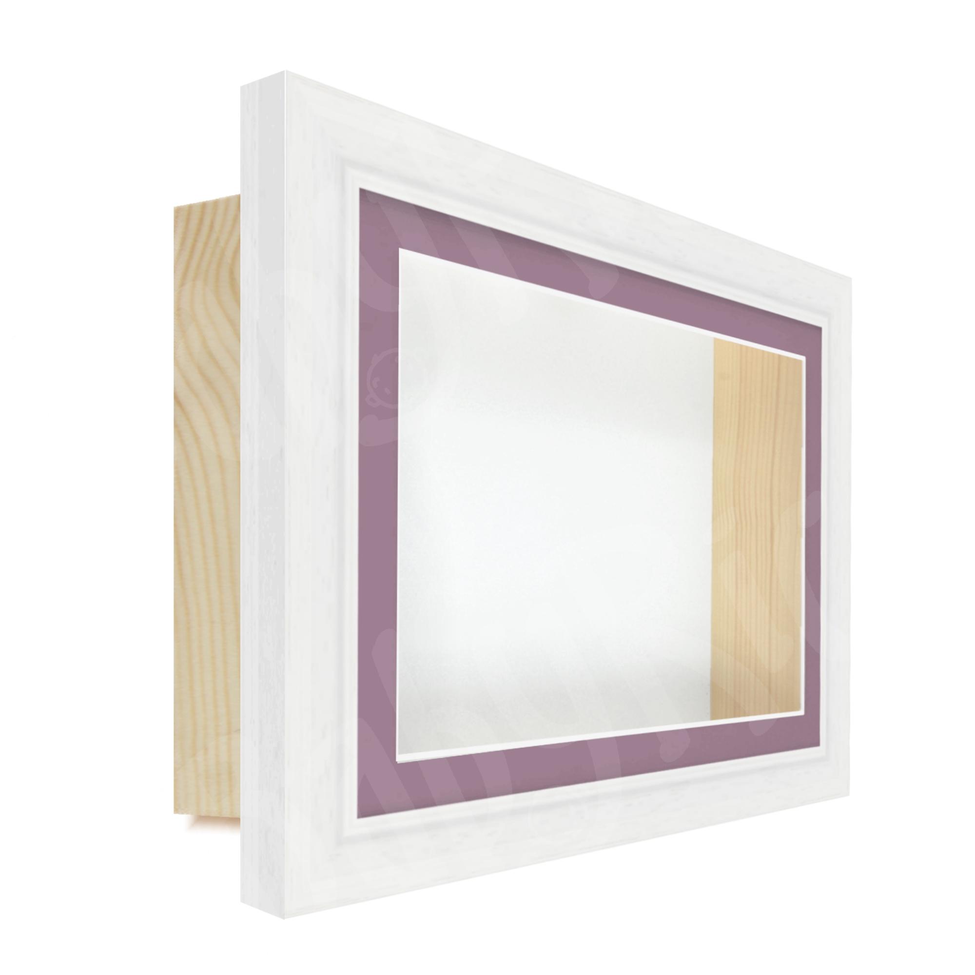 White Wooden Extra Deep Box Large Display Frame