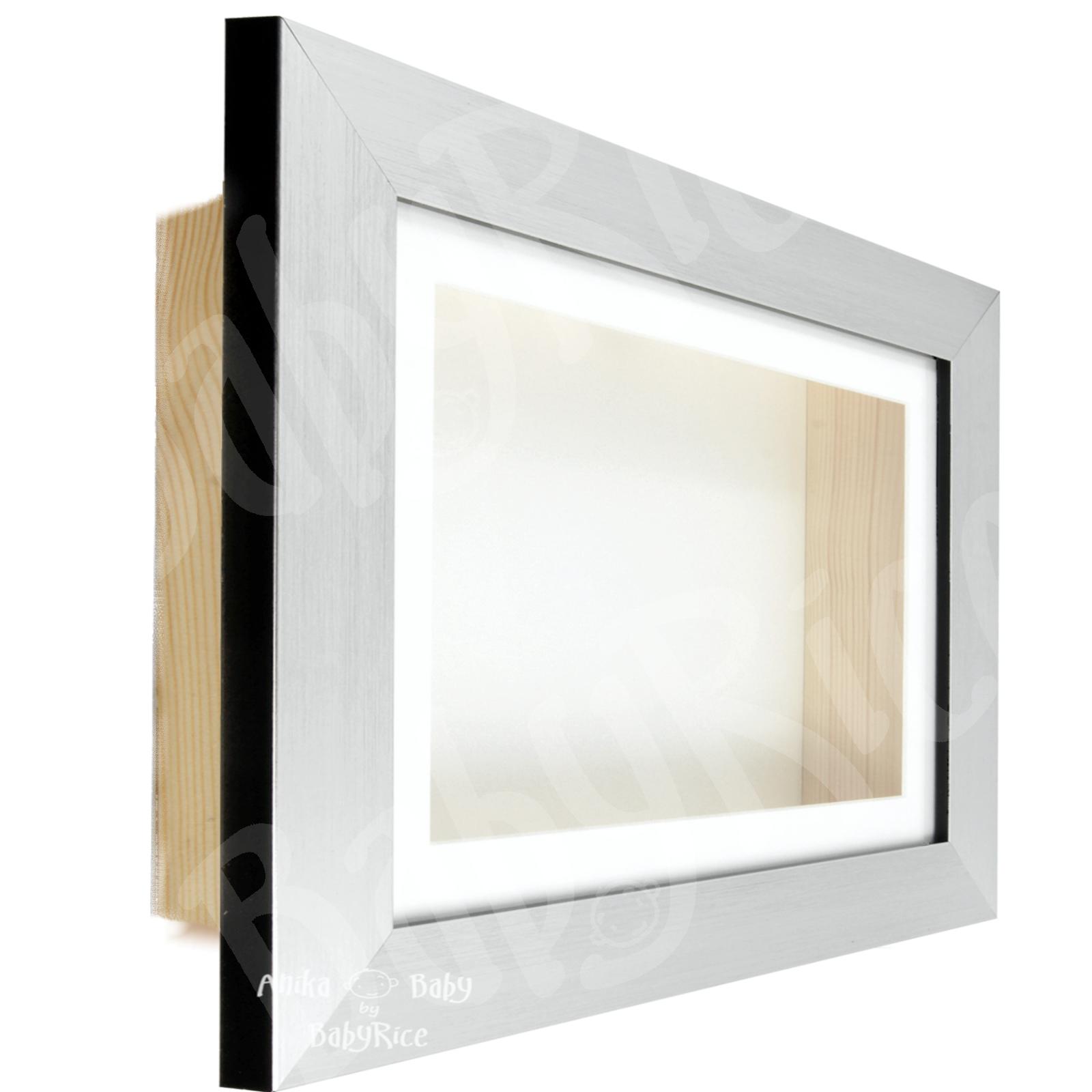 Silver Shadow Deep Box Display Frame