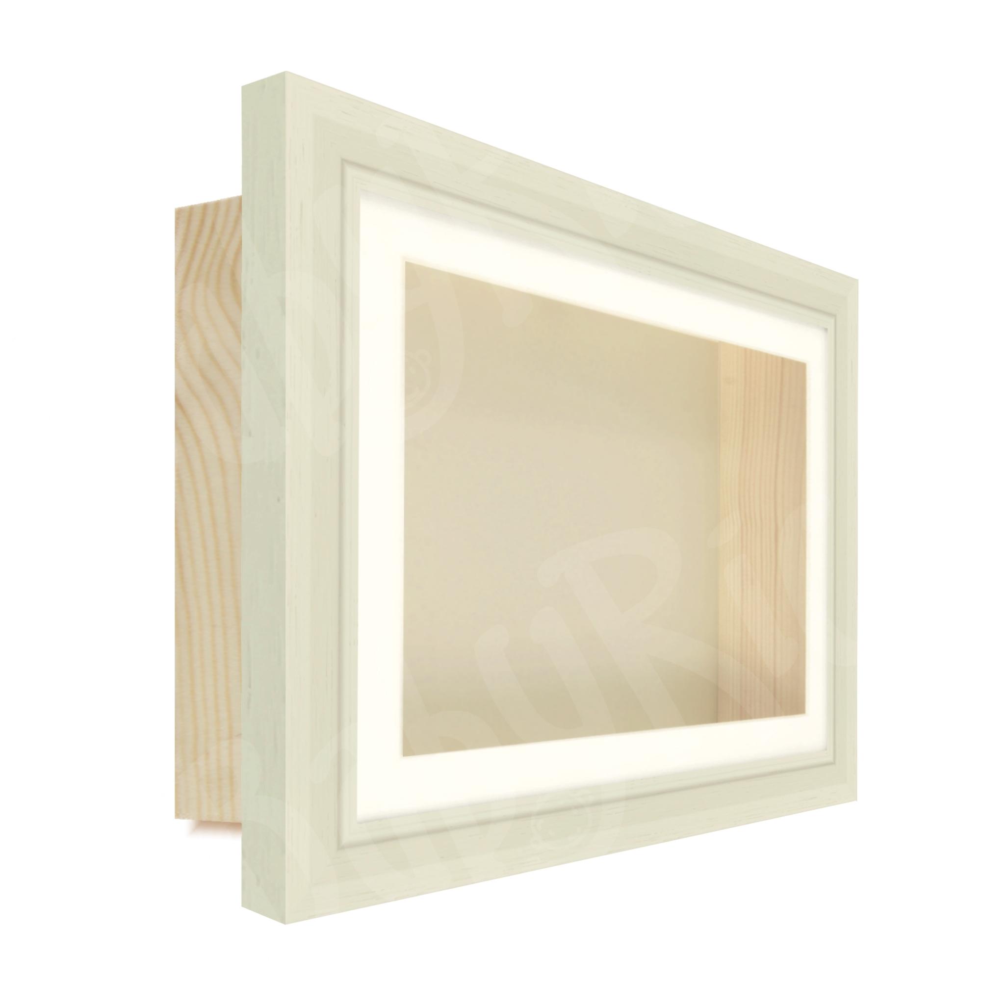 Shaddow Box Frame Cream