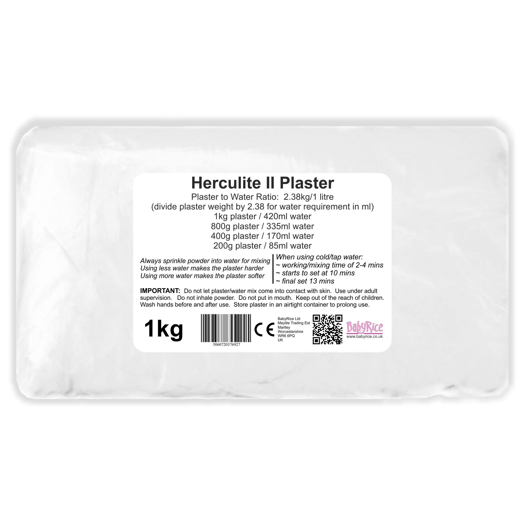 1kg Herculite 2 II Casting Plaster Bag
