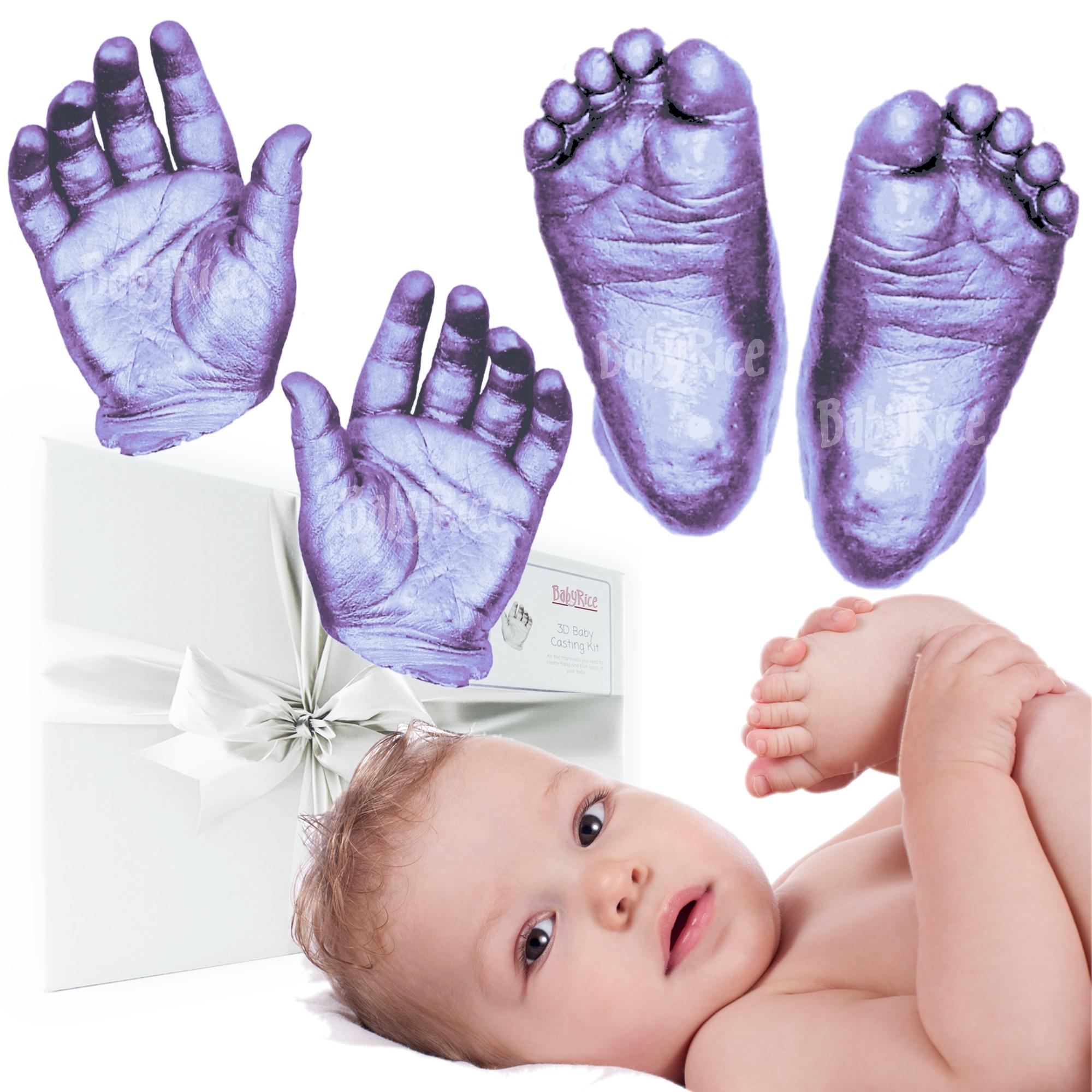 Large Baby Casting Kit Lilac Metallic Paint