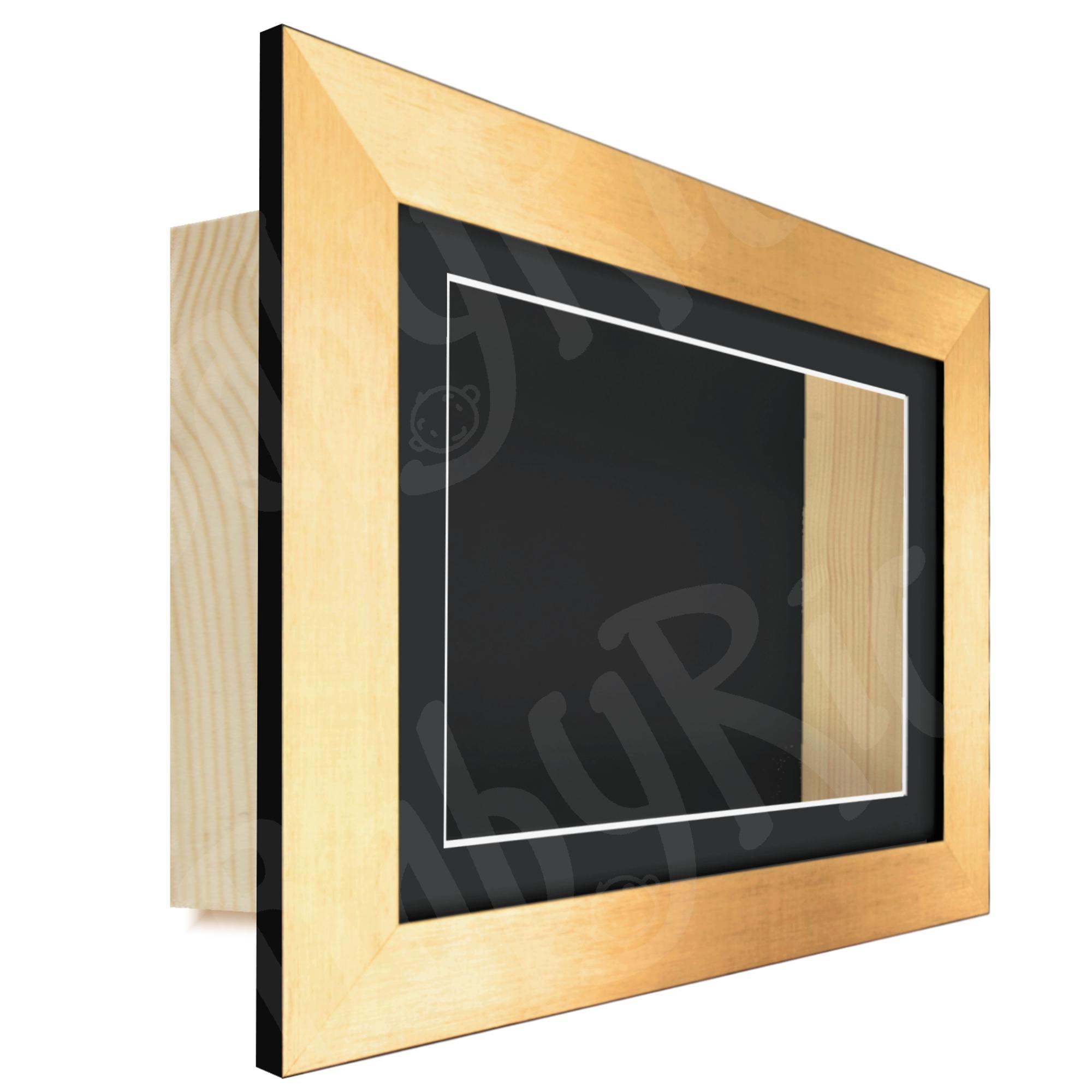 Gold Shadow Deep Box Display Frame