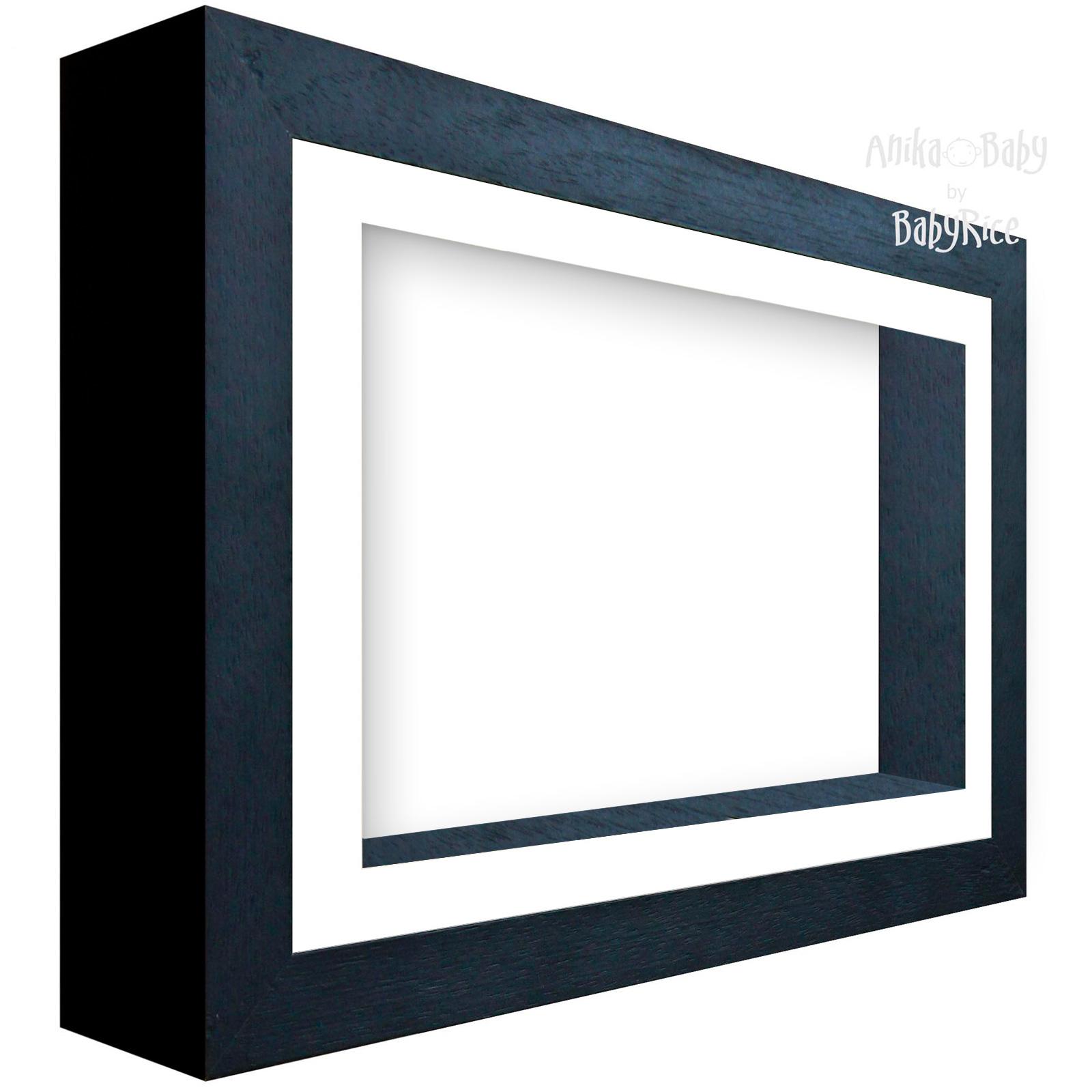 Black Box Frame, White Inserts
