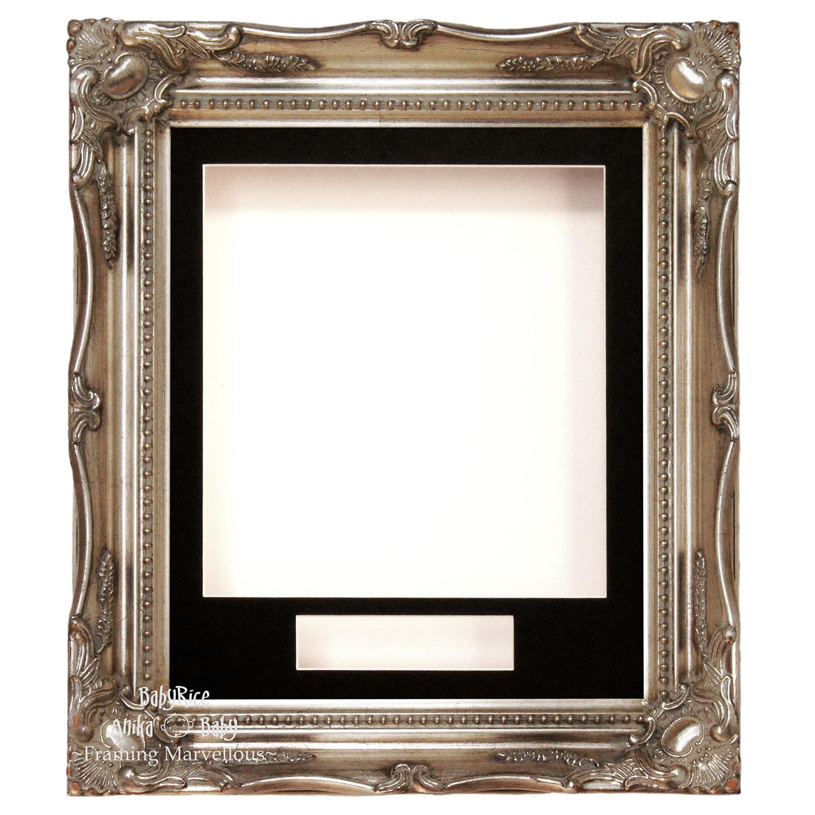 Ornate Swept Antique Picture Frame Photo Frame With Mount French Style