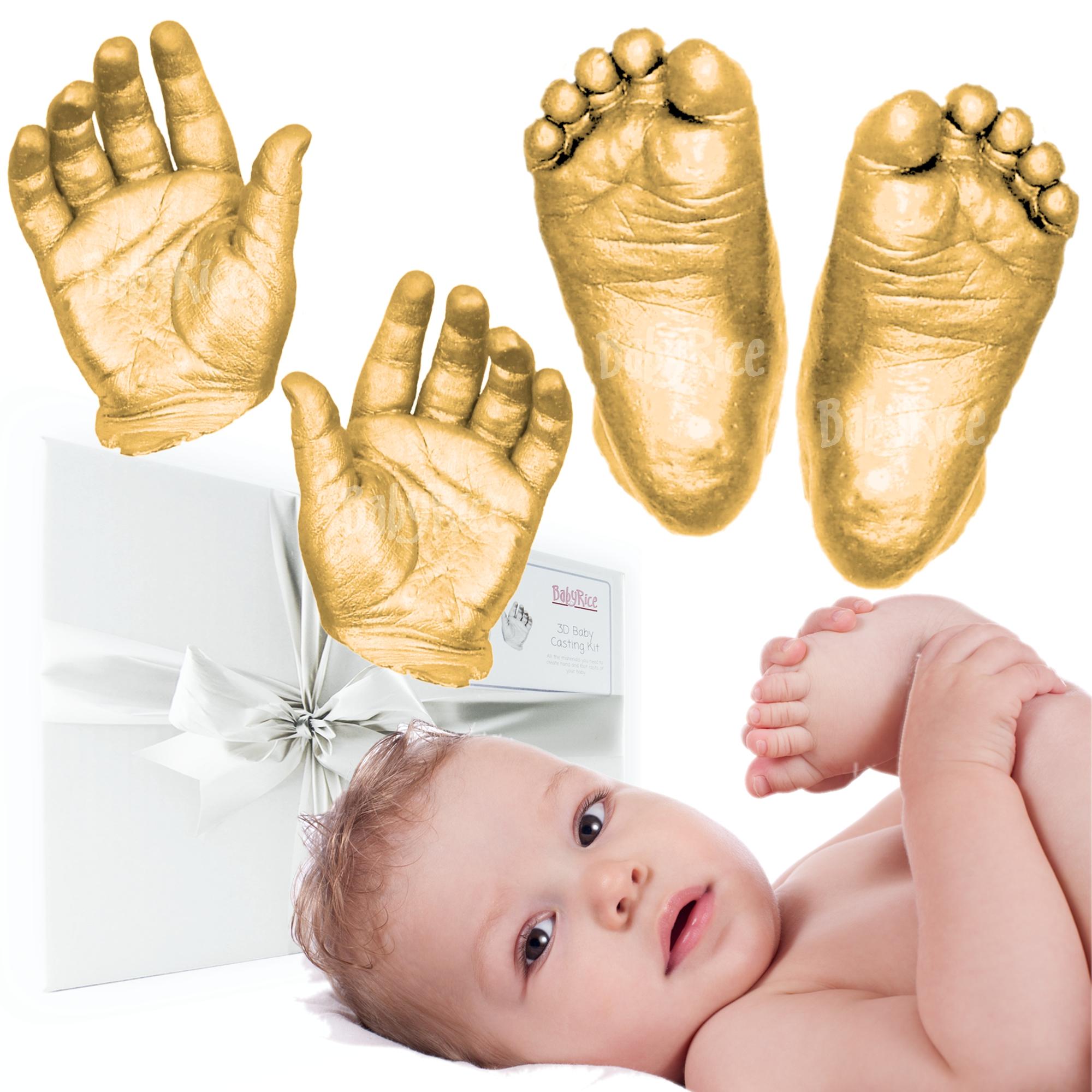 Large Baby Casting Kit Gold Metallic Paint