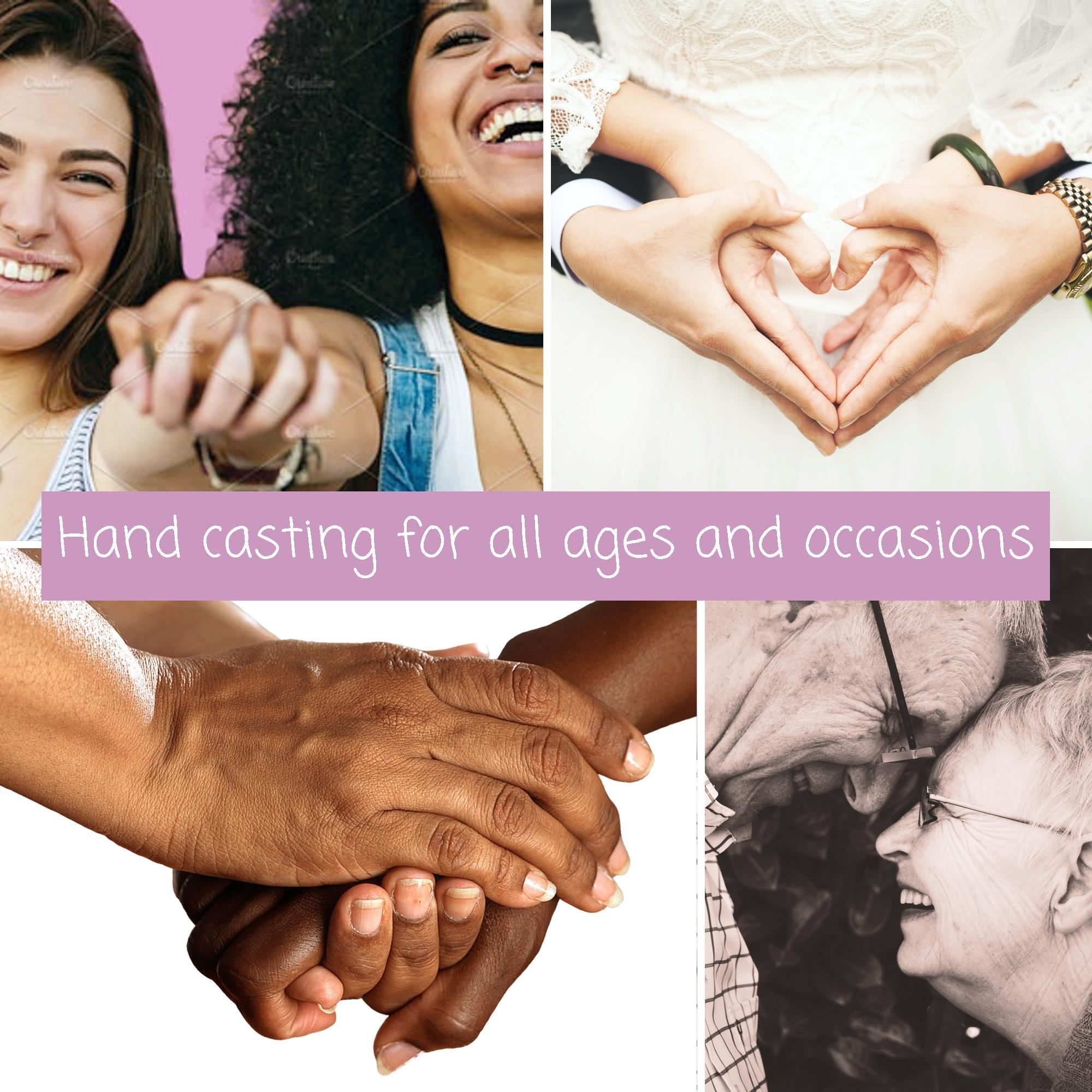 Hand Casting for all ages gender couples