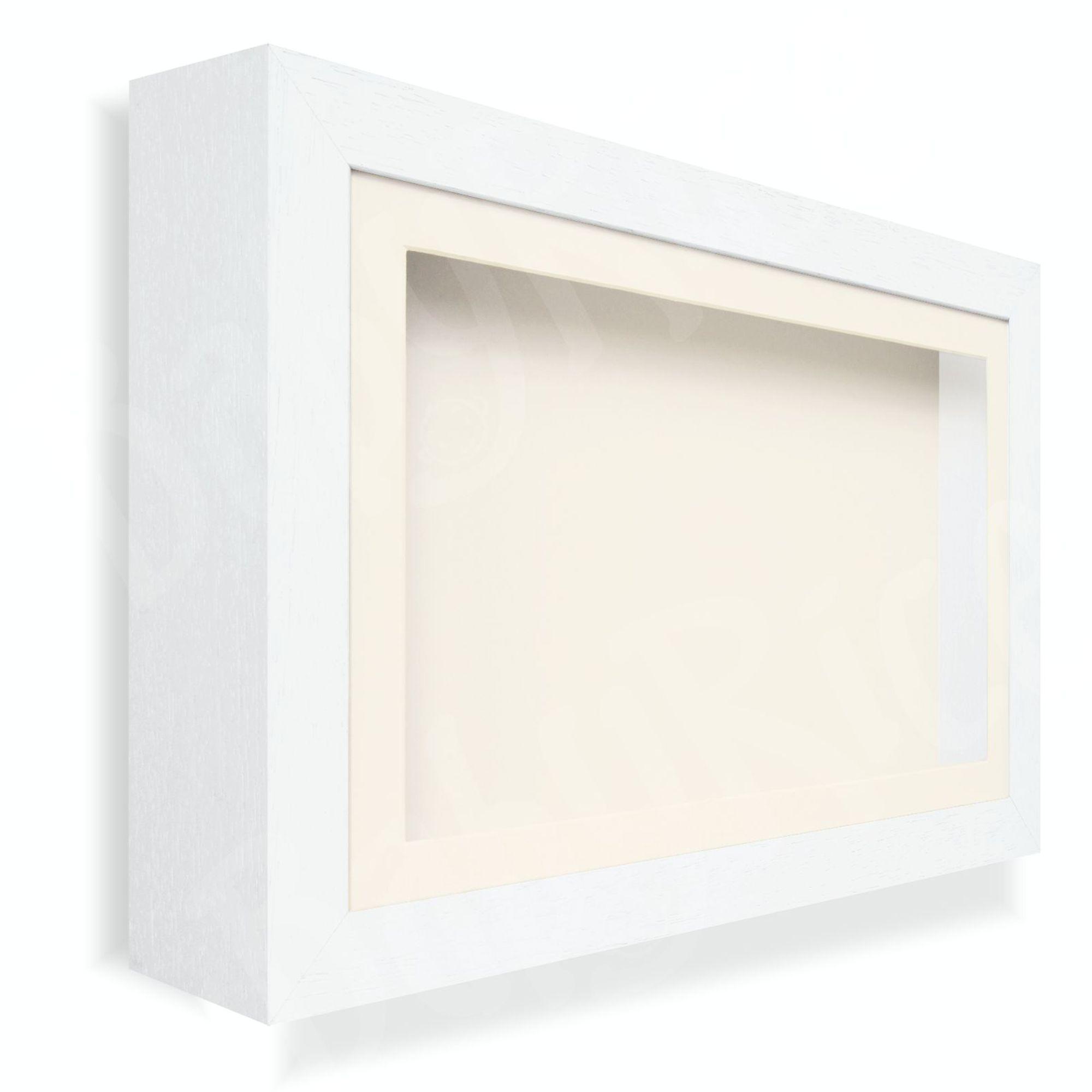 White Box Frame, Cream inserts