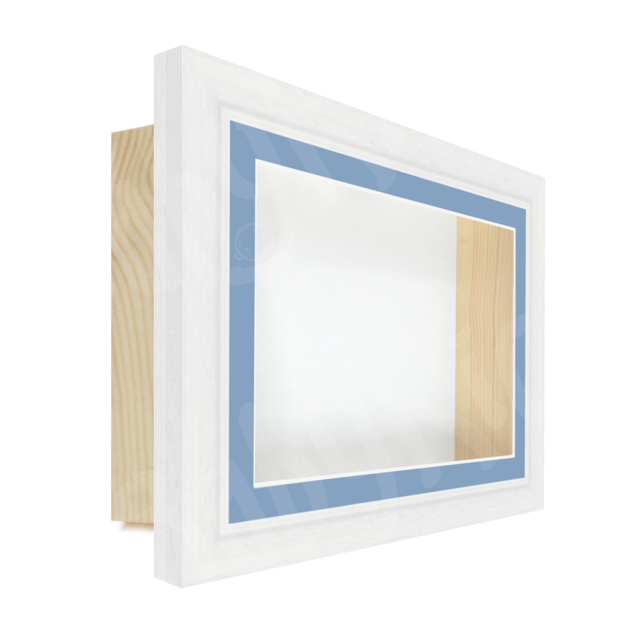 White Wooden Extra Deep Box Display Frame
