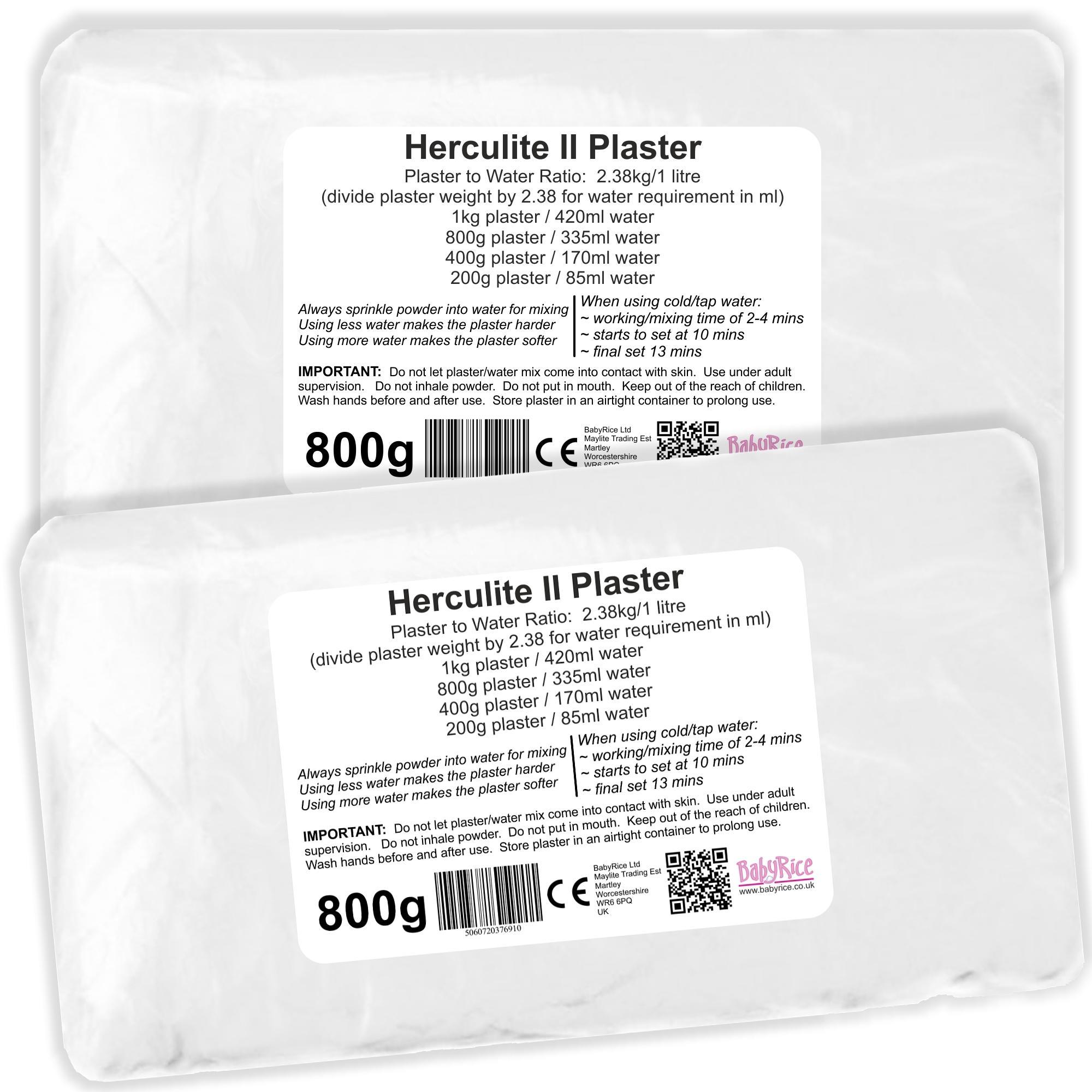 1.6kg Herculite 2 II Casting Plaster Bag