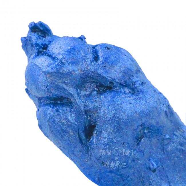 BabyRice Value Paw Cast in metallic blue