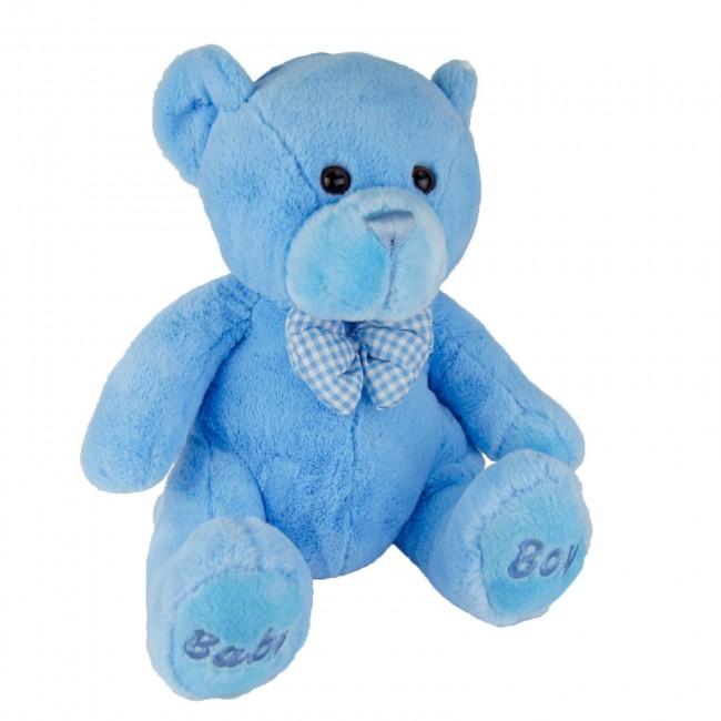 Blue Bobby Teddy Bear 18cm