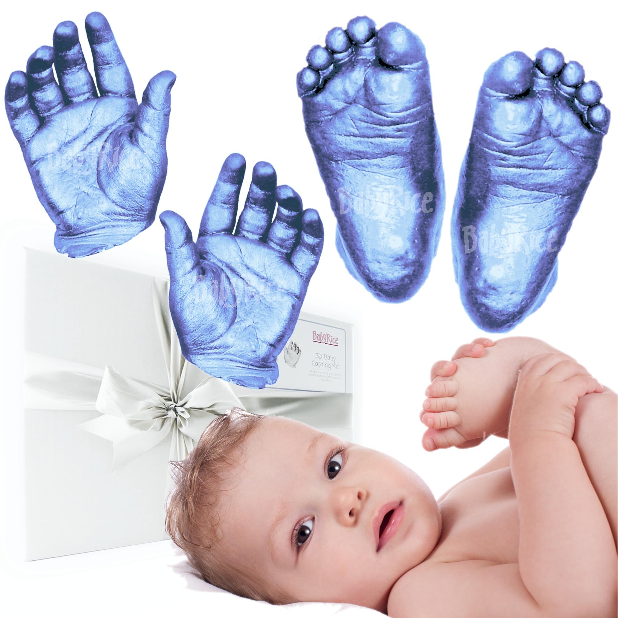 Large Baby Casting Kit Blue Metallic Paint