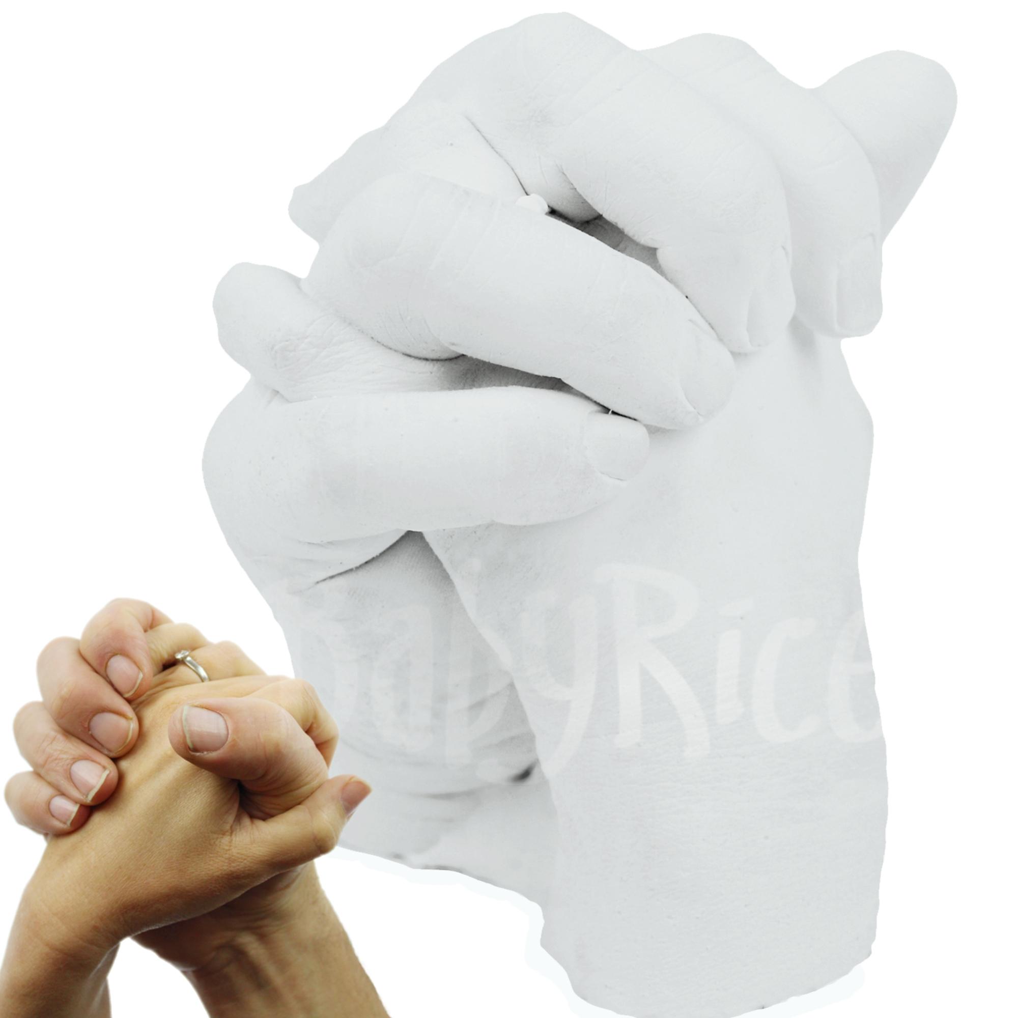White Hand Plaster Cast