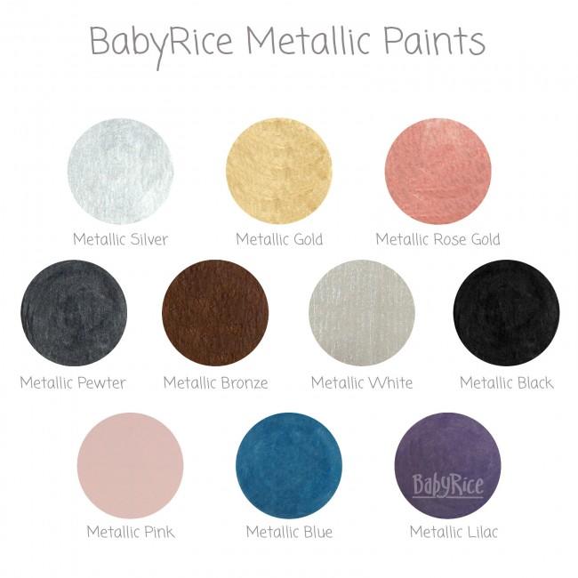 BabyRice Metallic Paints