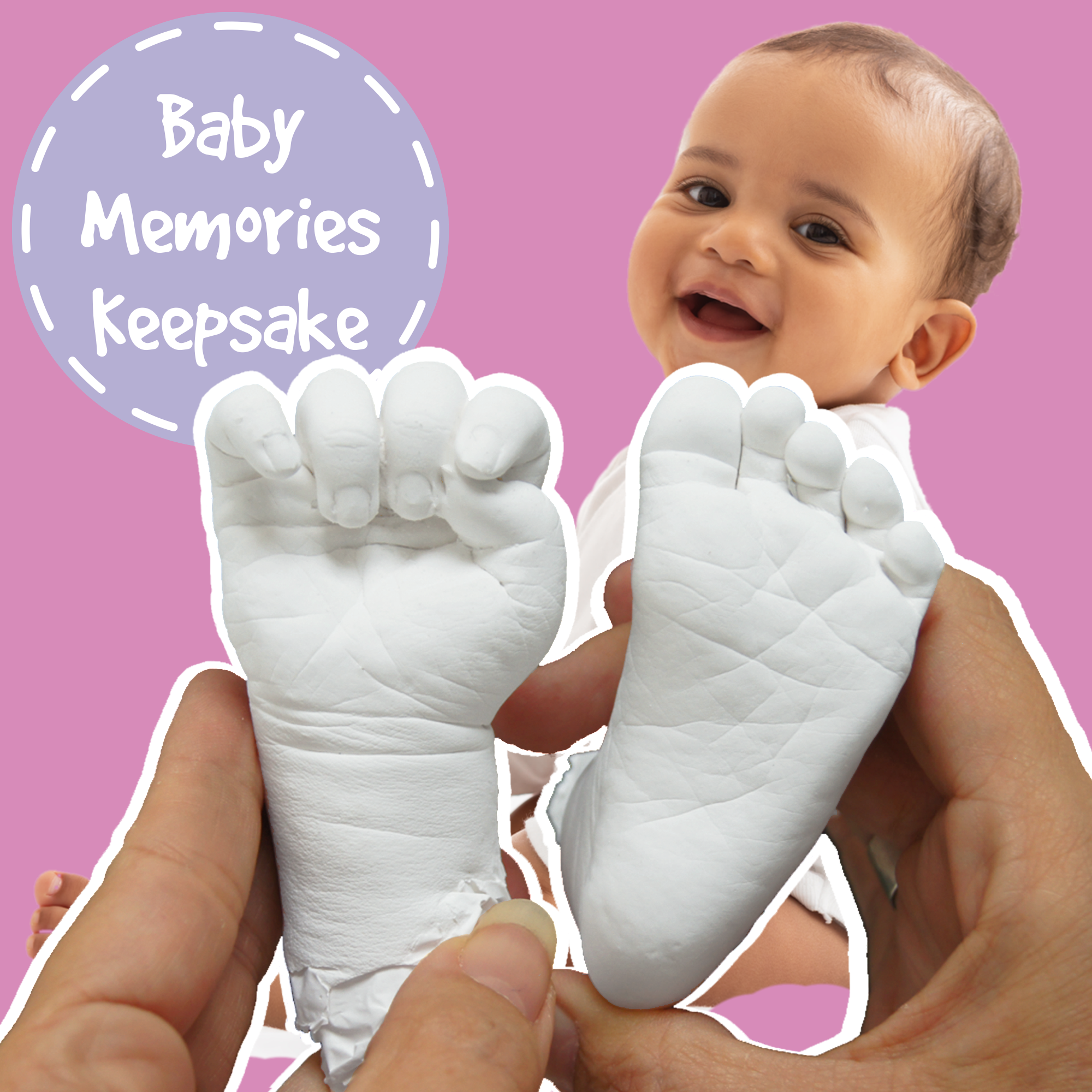 Baby feet sales casting kit