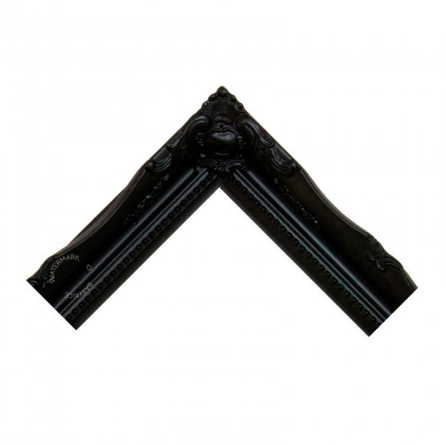 Ornate Black Chevron – manmade material (heavy)