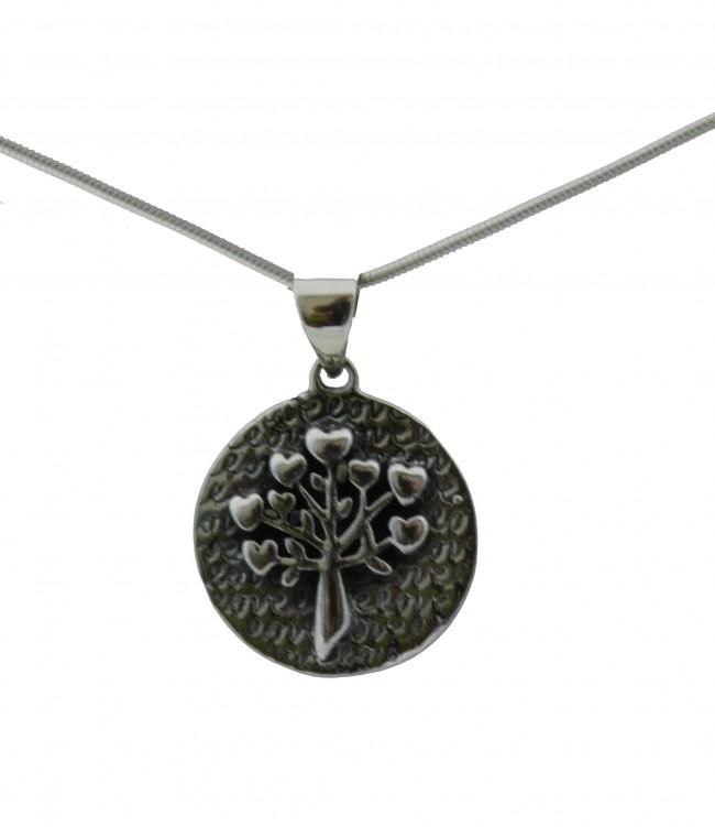 Sterling Silver Family Tree Pendant - Choose Chain