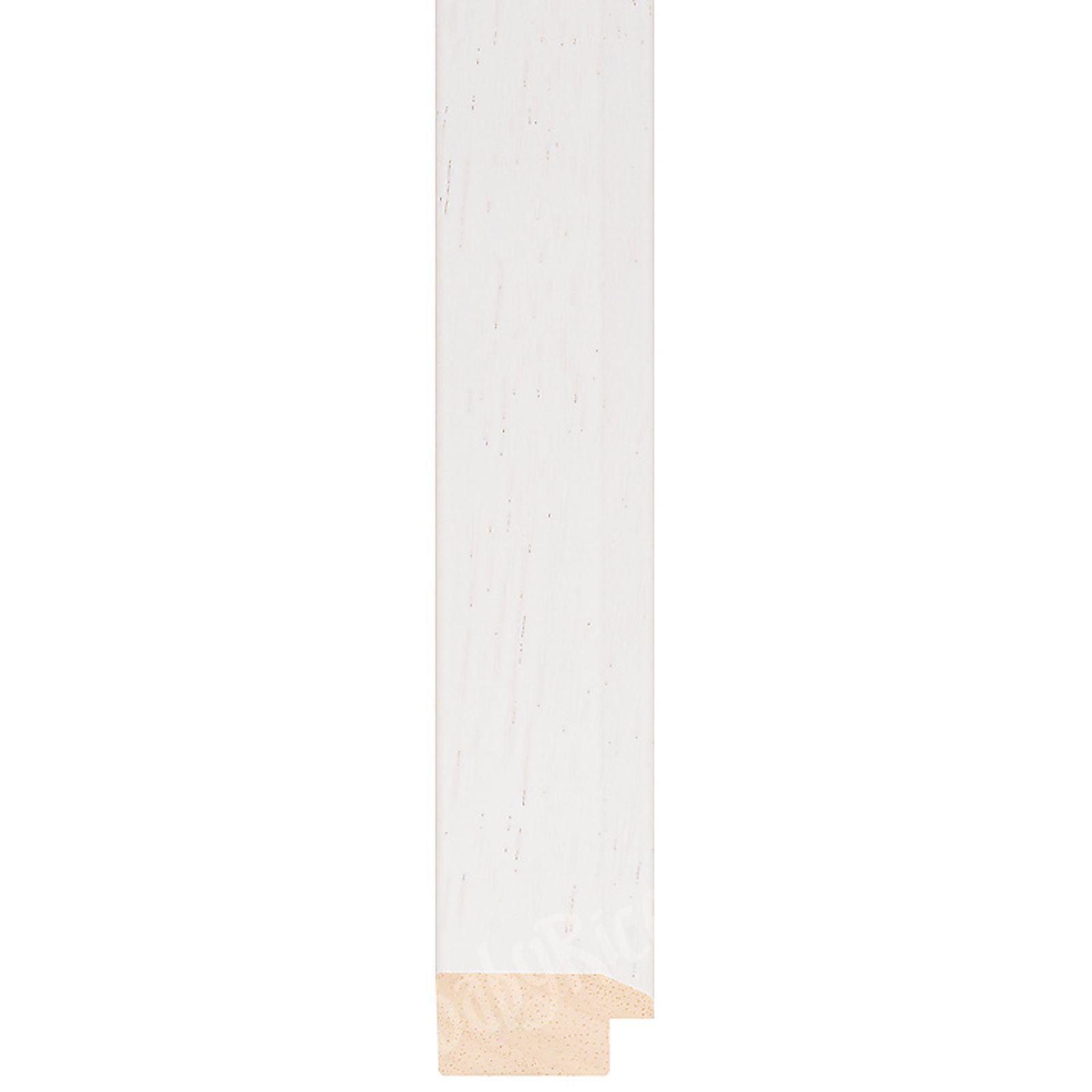 White frame wood