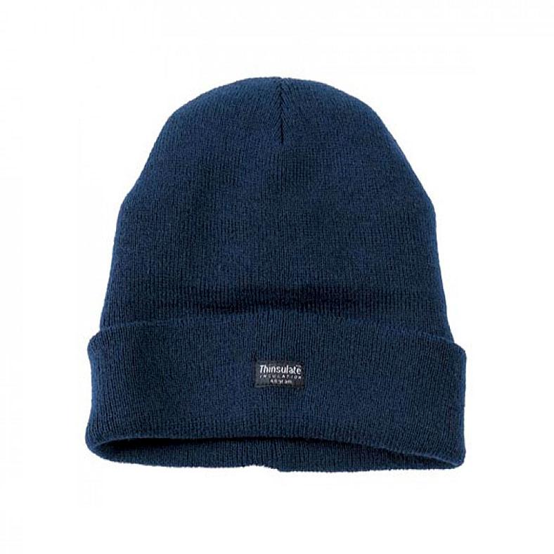 Thinsulate Knitted Hat in Navy