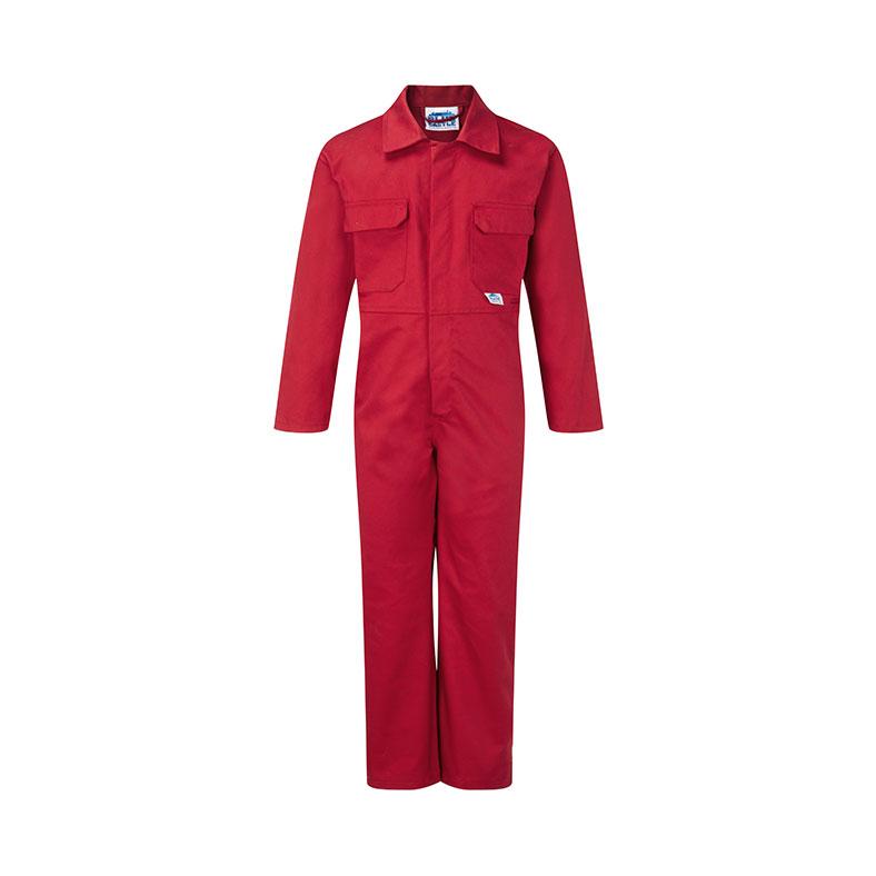 Fort Tearaway Junior Boiler Suit in Red