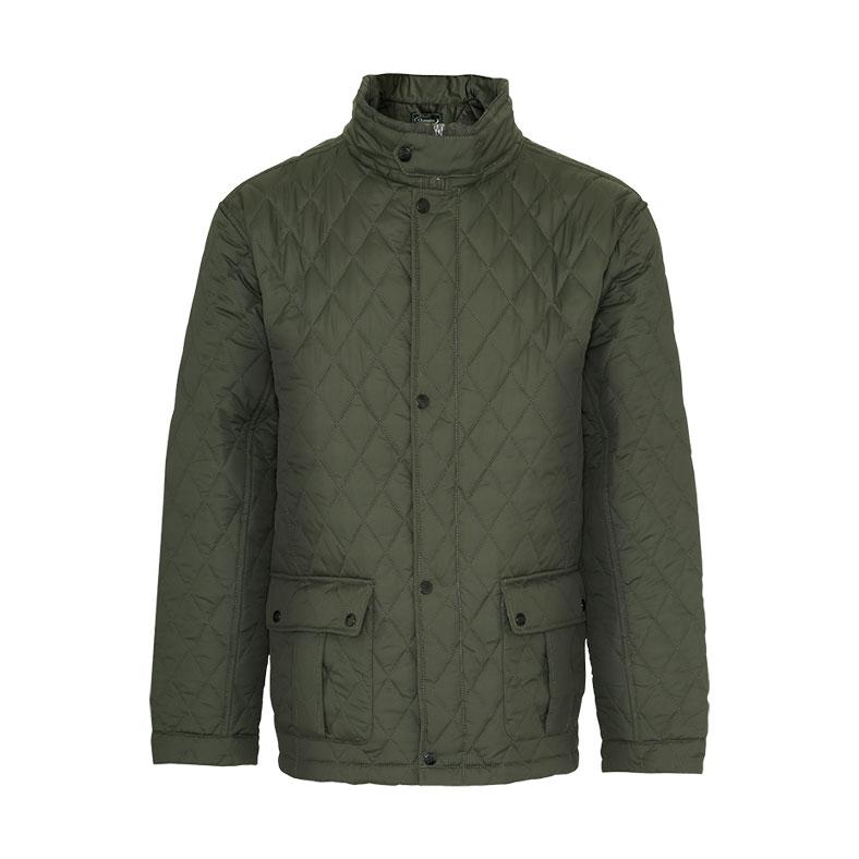 Champion Padstow Quilted Jacket in Olive