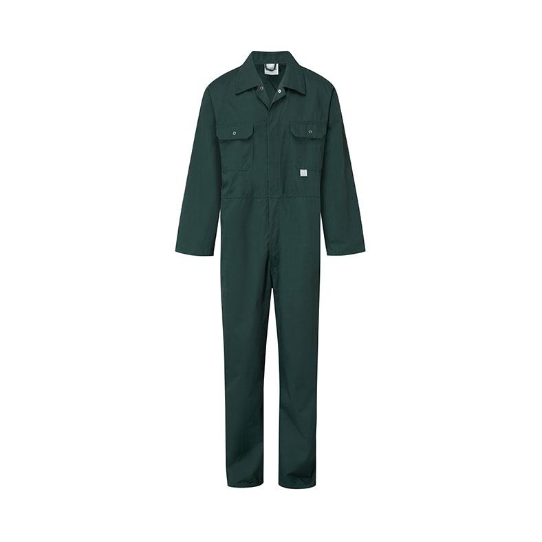 Fort Stud Front 240gsm Boilersuit in Spruce Green