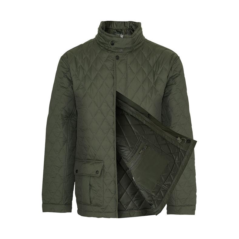Champion Padstow Quilted Jacket in Olive