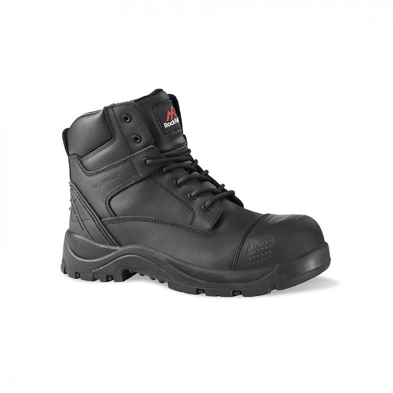 Rock Fall Slate Waterproof S3 Safety Boots in Black