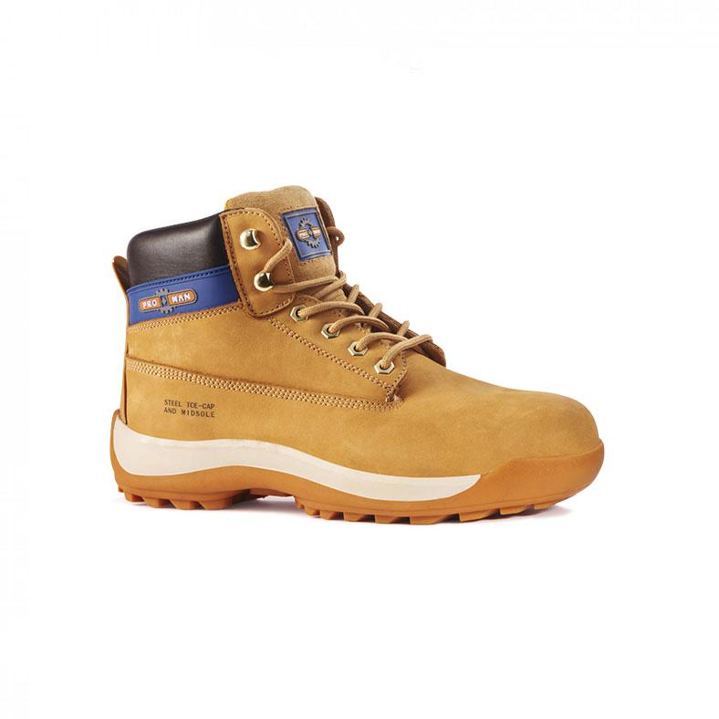 ProMan Orlando Laced S3 Safety Boot in Honey