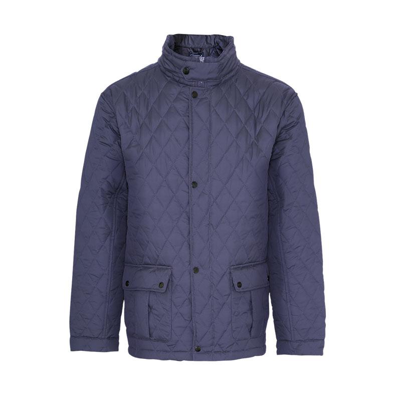 Champion Padstow Quilted Jacket in Navy