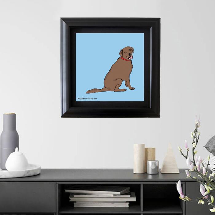Labrador art print