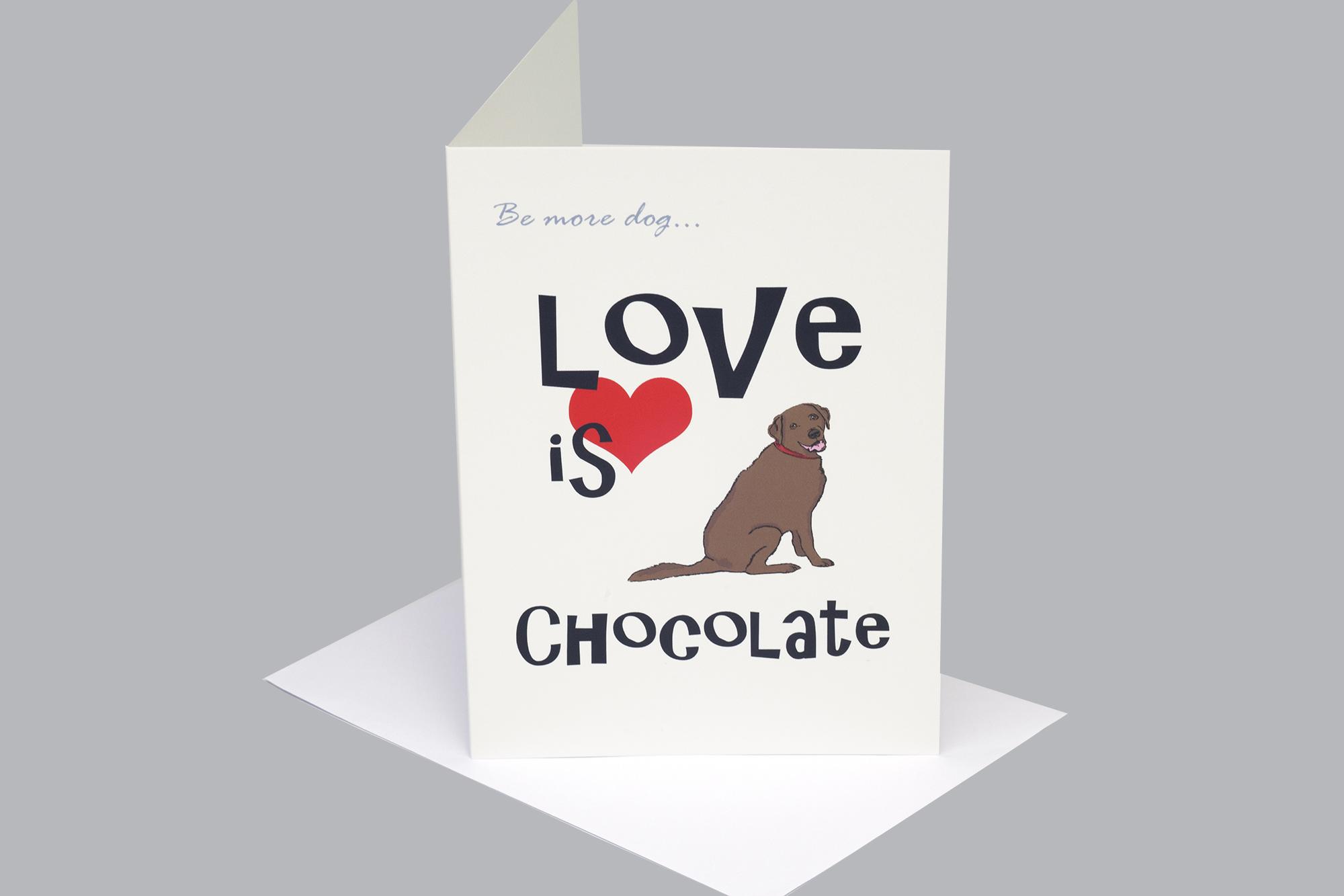 Labrador Greetings Card