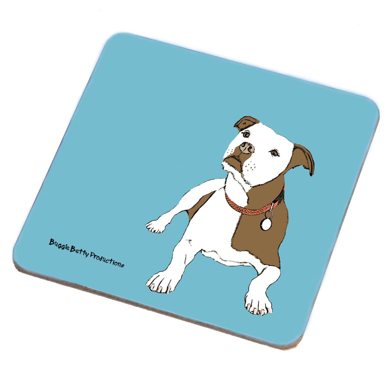 Staffordshire Bull Terrier - Staffie Coaster