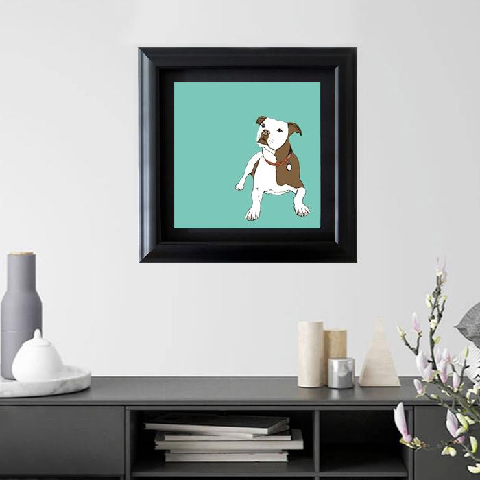 Staffordshire Bull Terrier Print