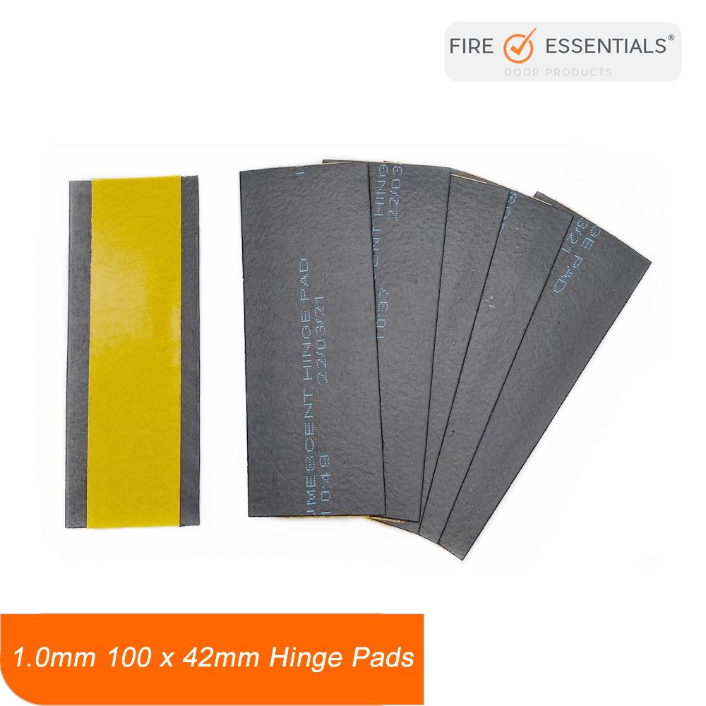 1.0mm Graphite 100 x 42mm Intumescent Hinge Pads